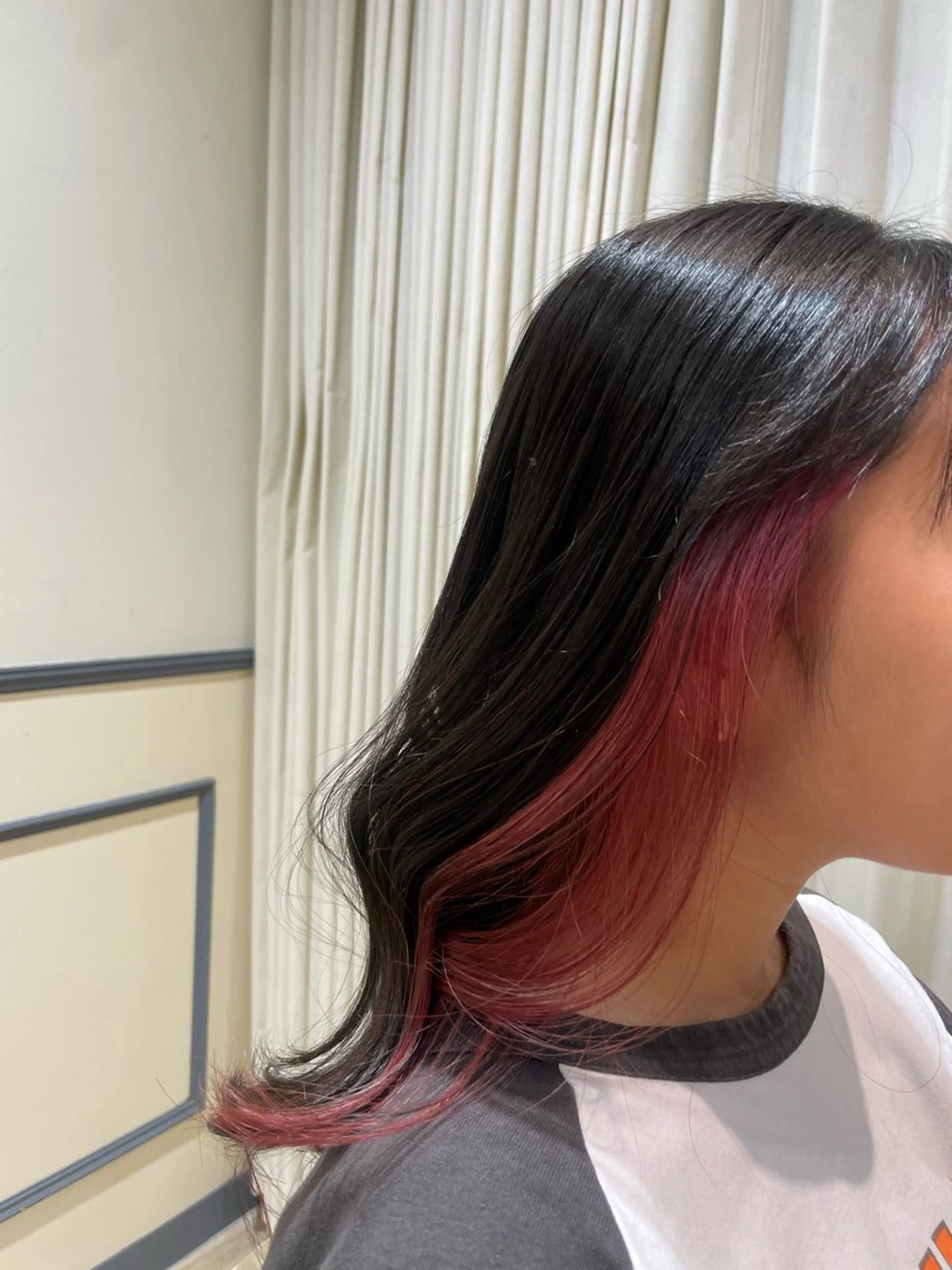 カラー 菊地 美悠のヘアスタイル