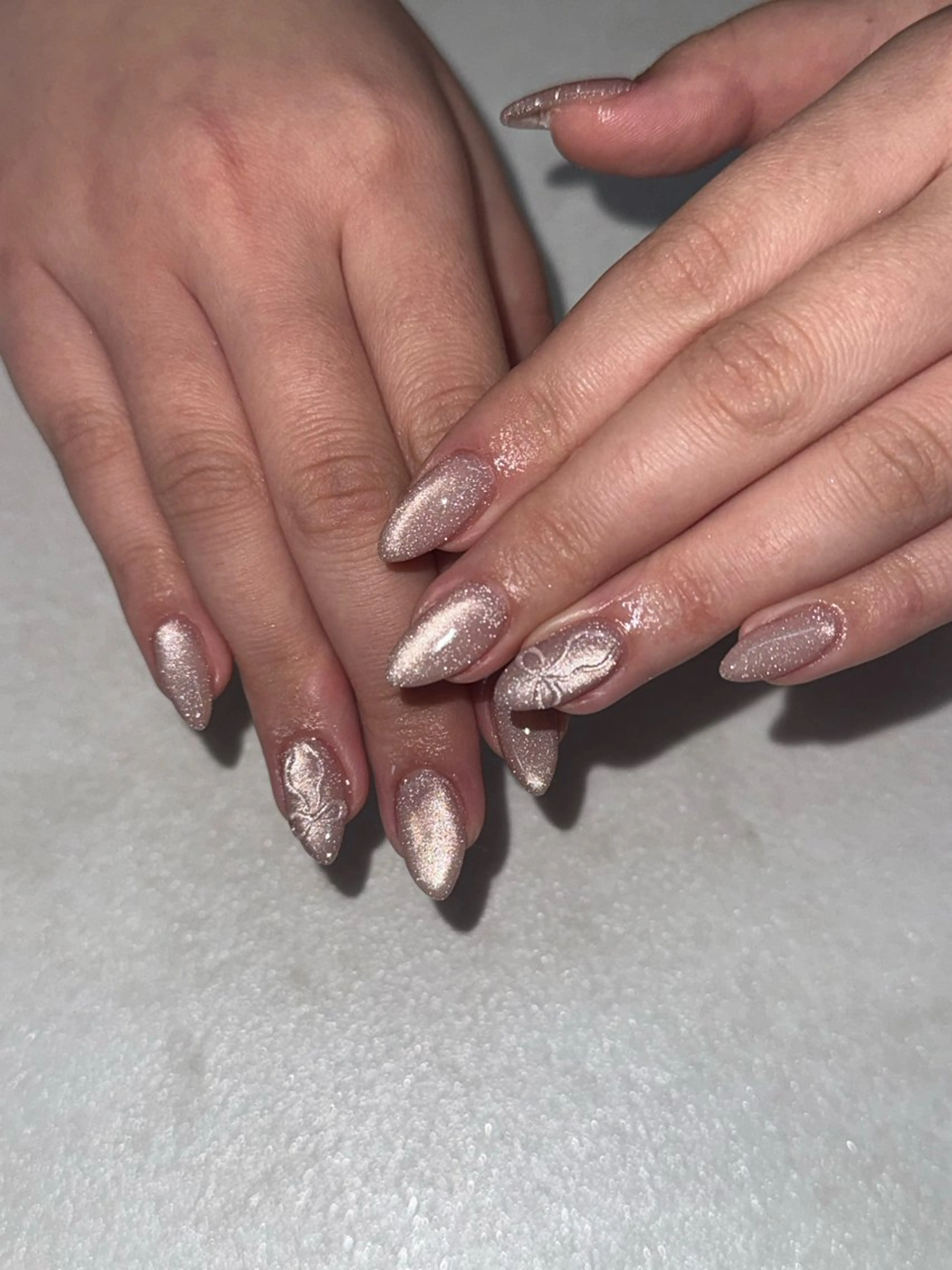 ネイル フラッシュネイル フラッシュマグ ぷっくりネイル ハンドネイル 🐈‍⬛ Minamiのネイルデザイン