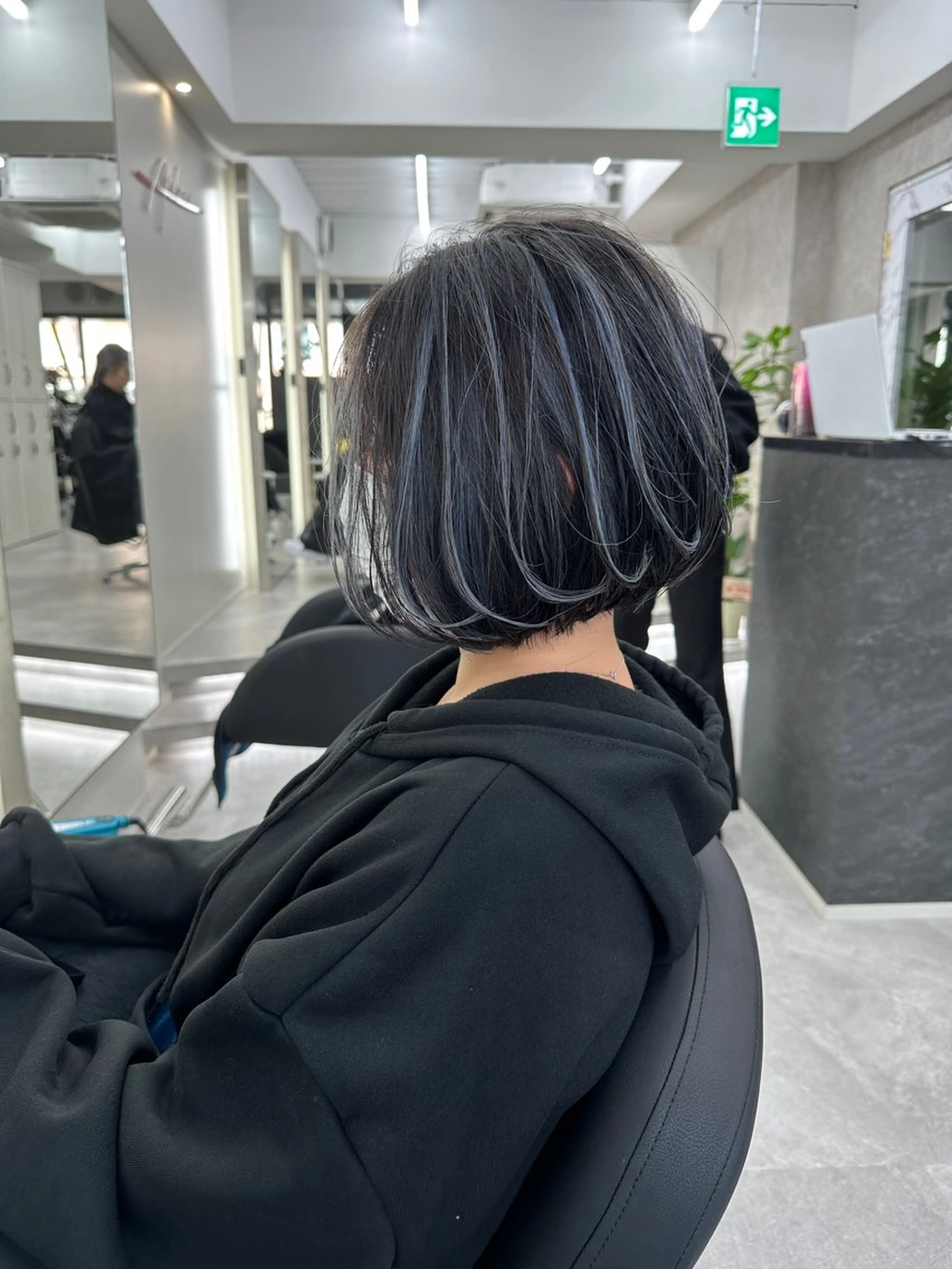 ショート カラー 似合わせスタイル 岡田勇哉のヘアスタイル