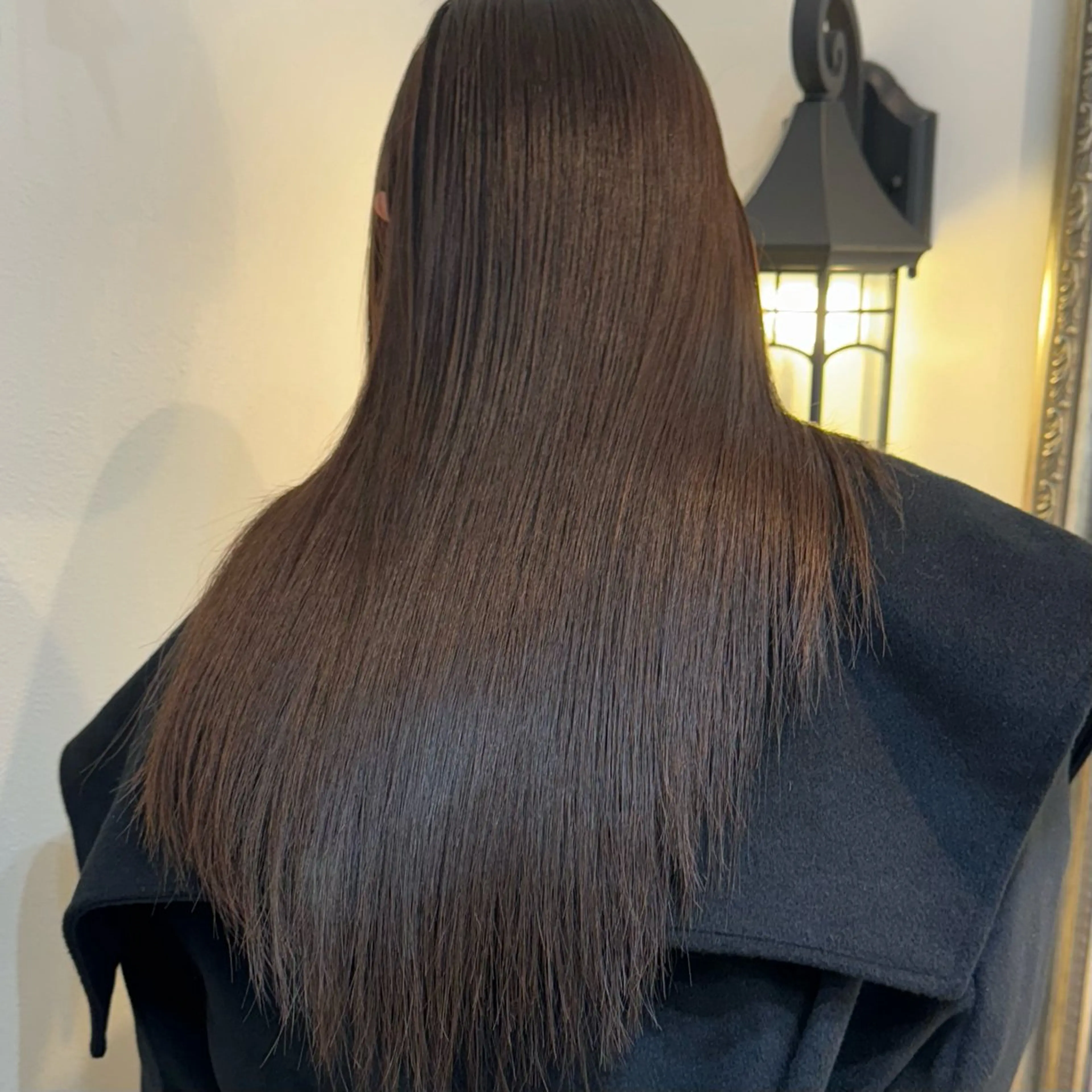 ロング カラー カット ヘアカラー 縮毛矯正 トリートメント 似合わせhair /モガミユナ🎀のヘアスタイル
