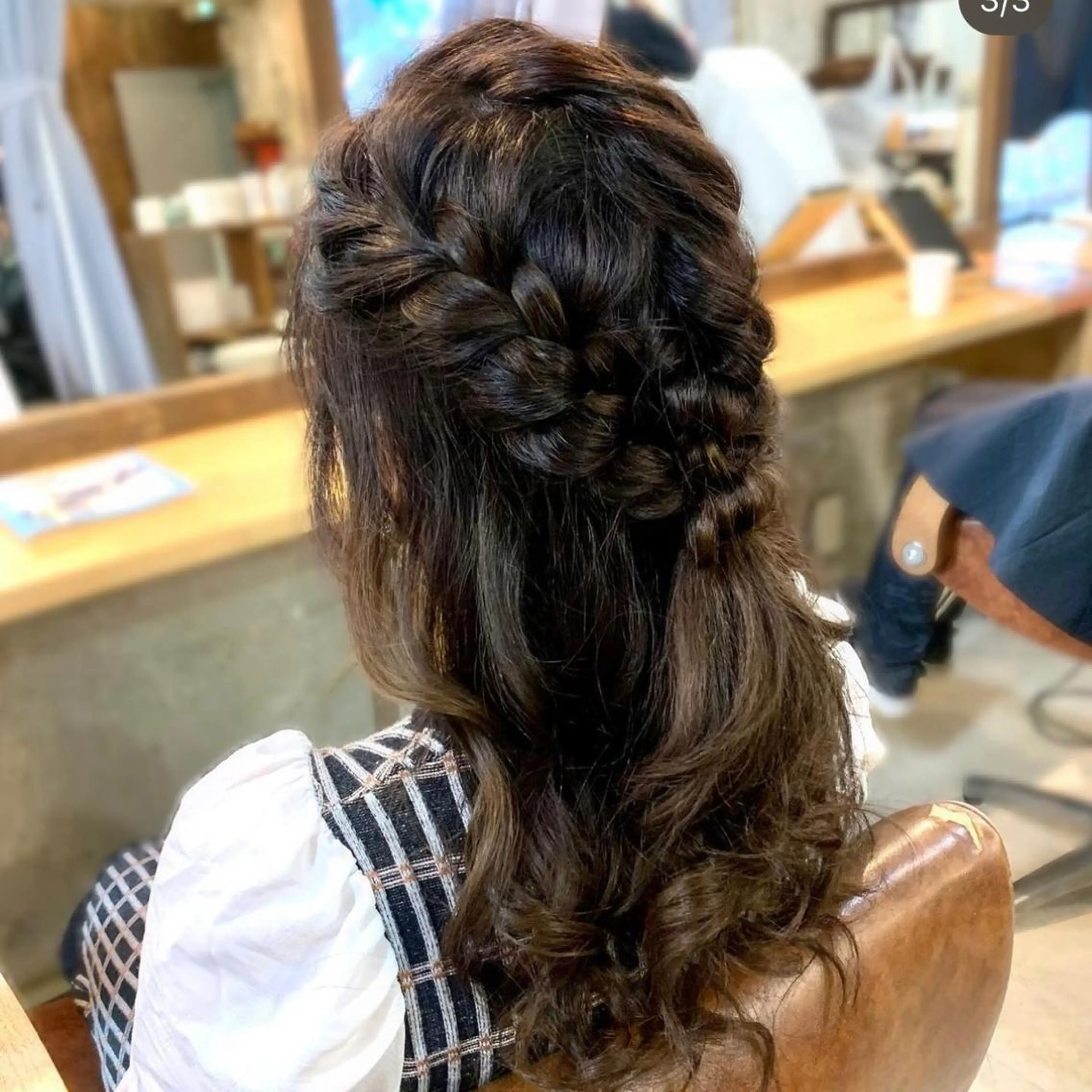 ロング ヘアアレンジ ヘアセット Hair Atelier P's 【ピース】所属・Kaori / P’s 渋谷のヘアスタイル