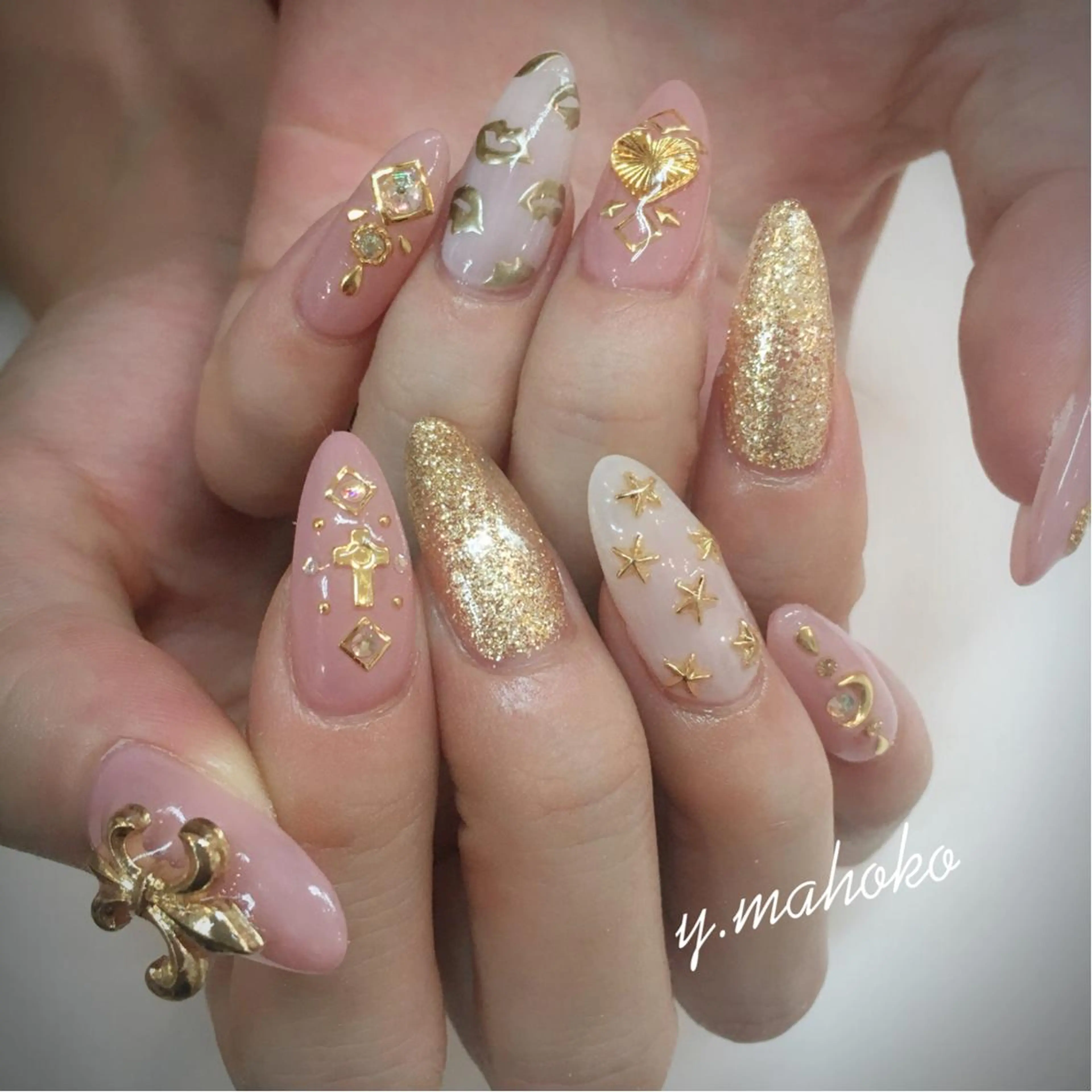 ネイル She nail studio 原宿所属・パラジェル有/ スカルプ/mahoのネイルデザイン