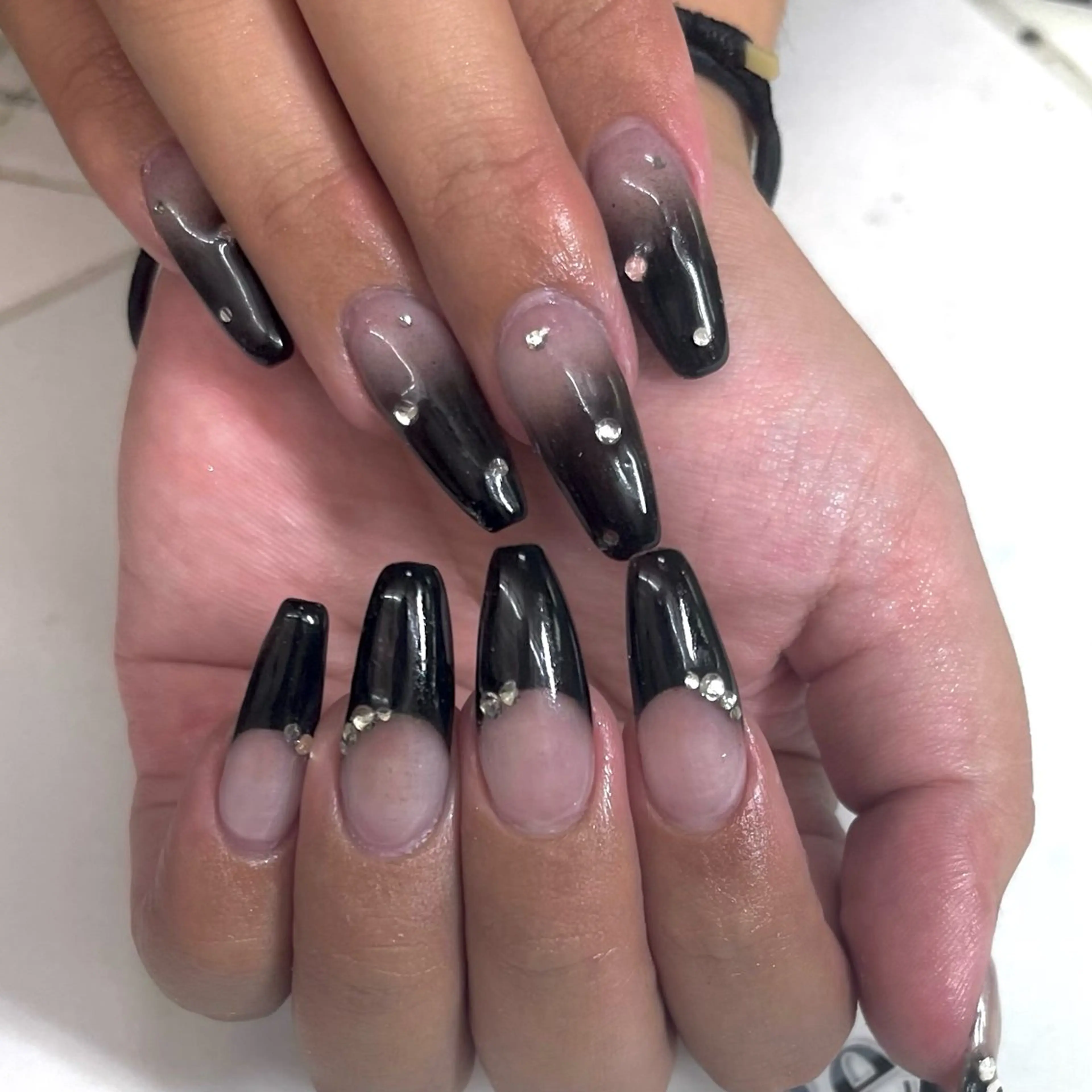 ネイル スカルプネイル 🤎🧸 Aya 🧸🤎のネイルデザイン