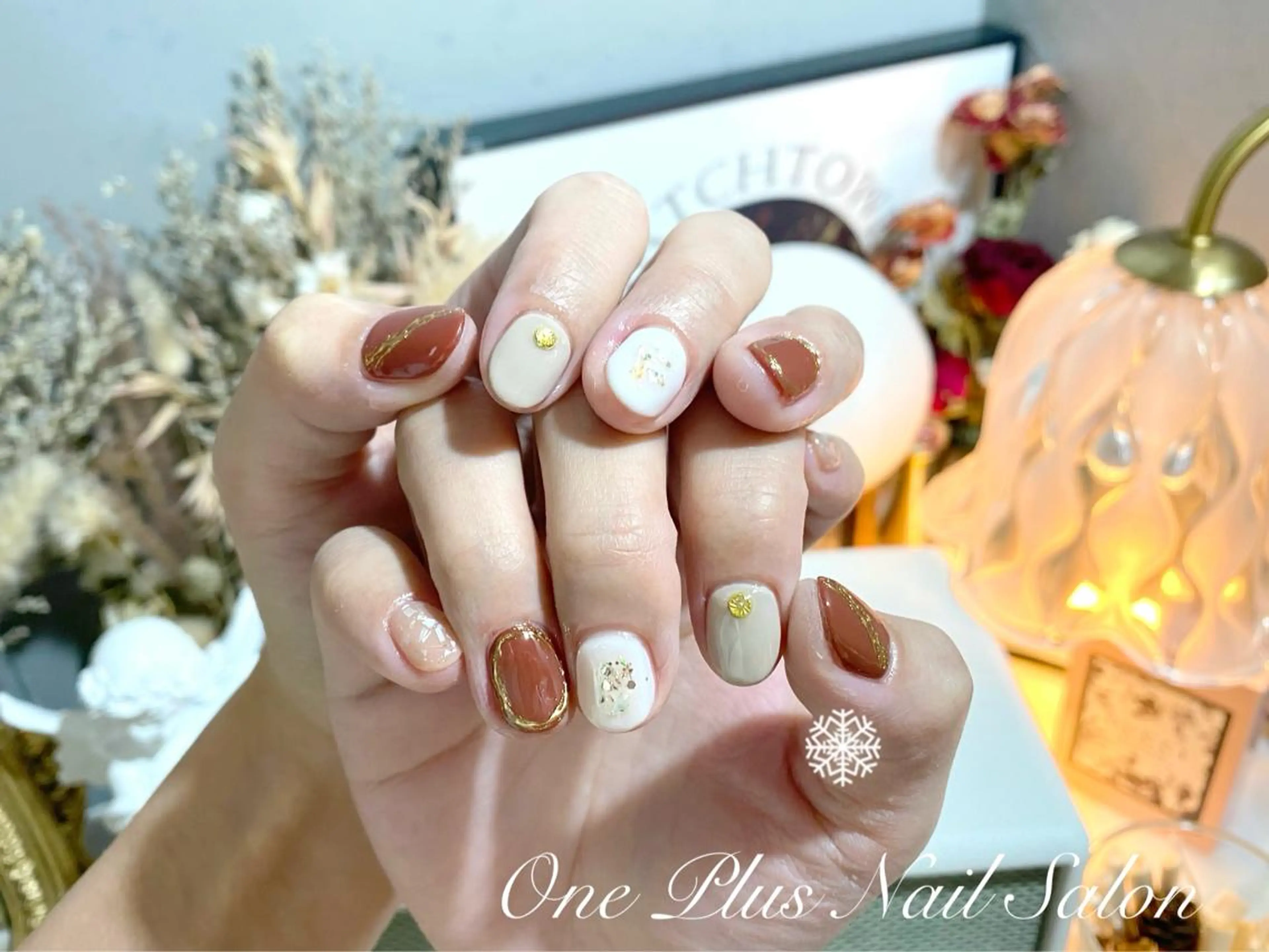 ショート ネイル ハンドネイル One Plus Nail Salonのネイルデザイン