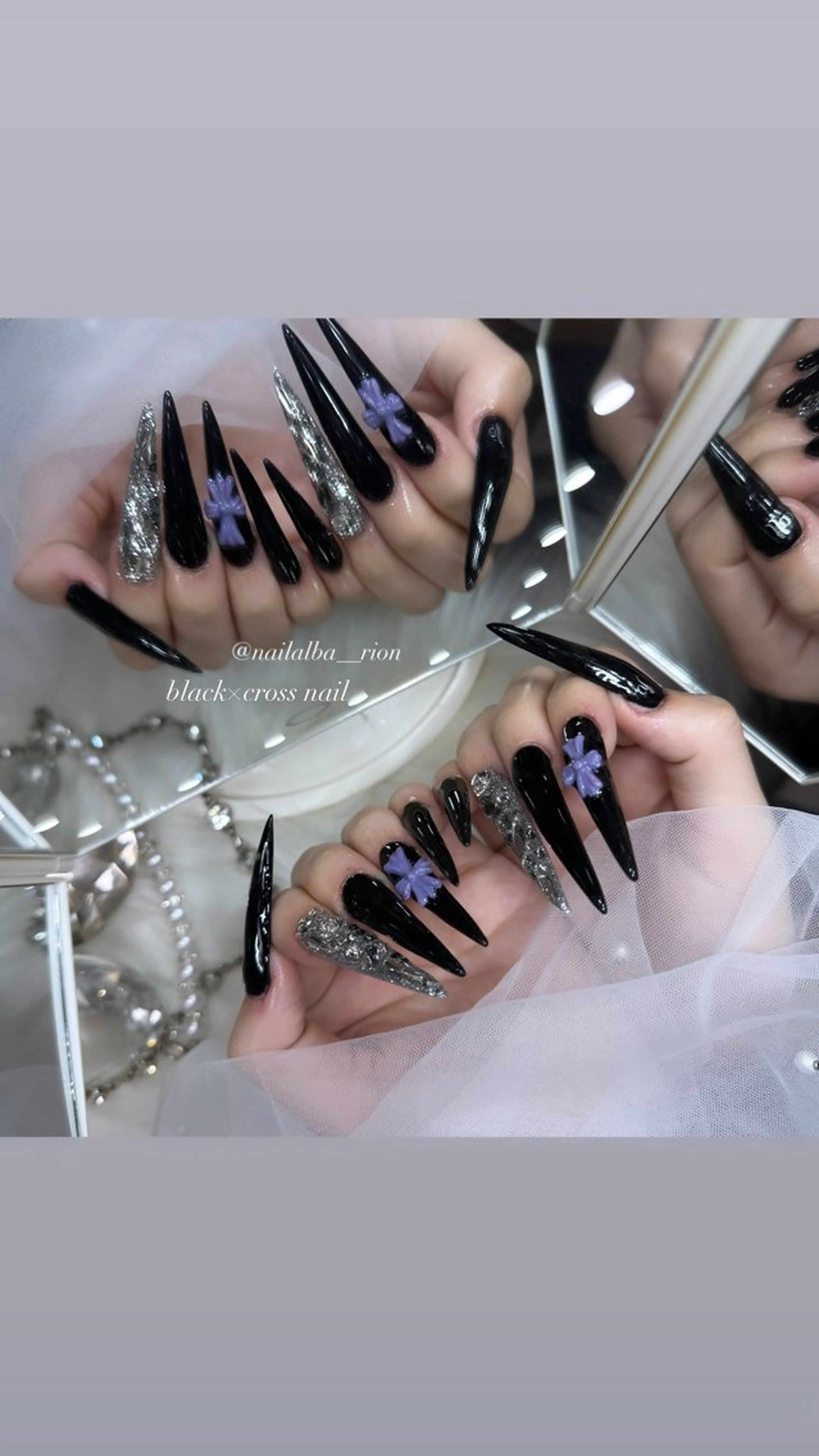 ネイル 加納 莉音のネイルデザイン