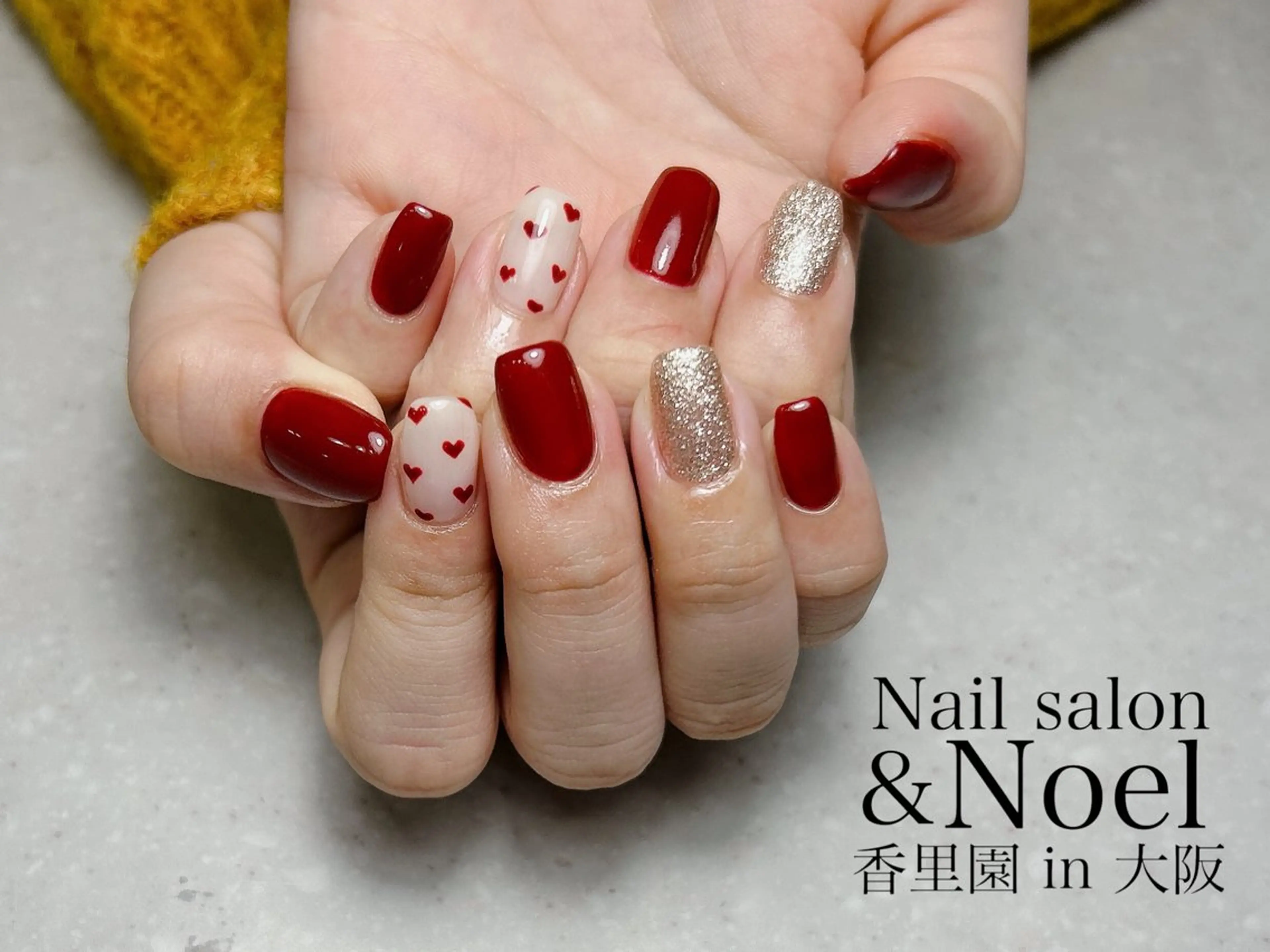 ネイル ハンドネイル Nailsalon  &Noel所属・もも 🍑のネイルデザイン