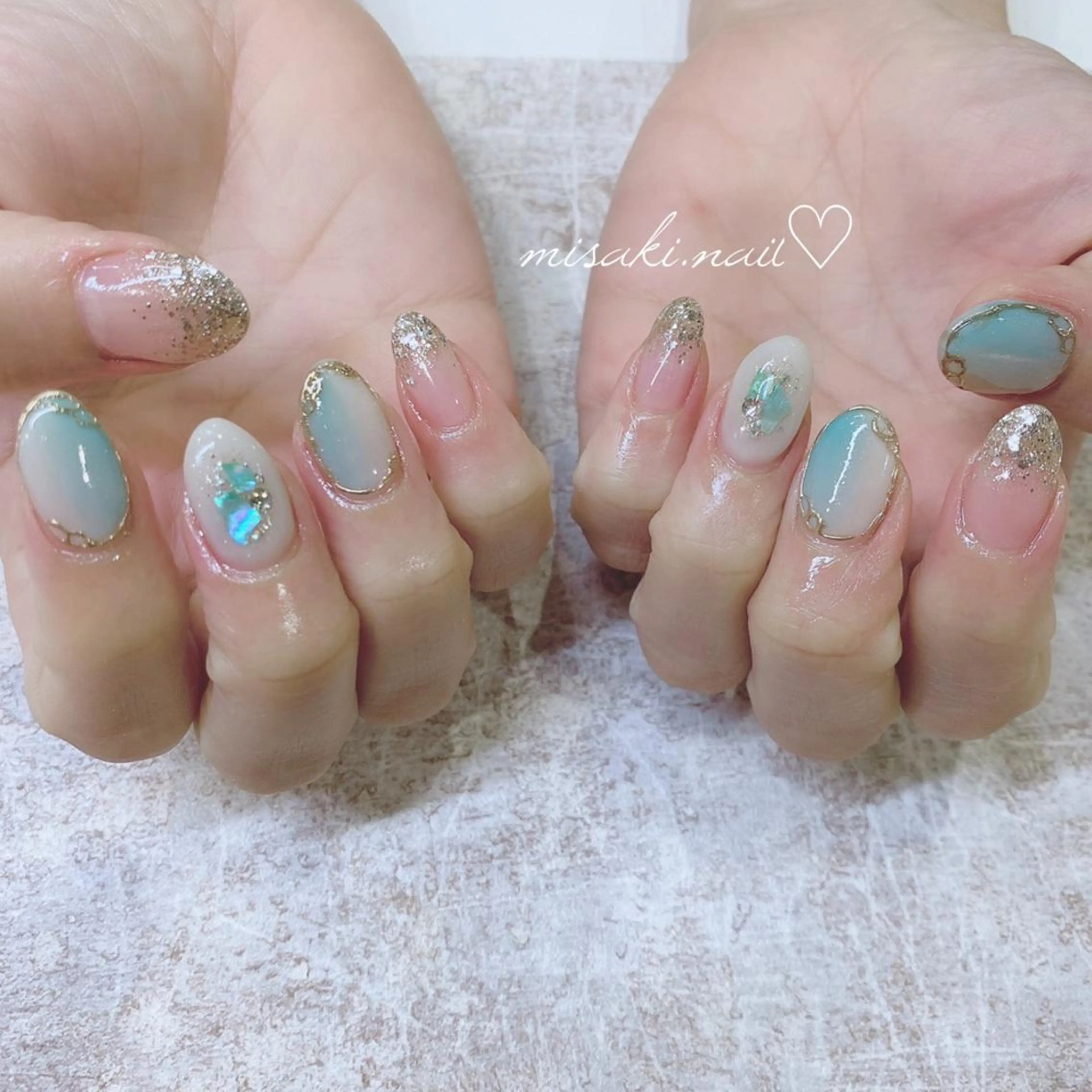ネイル ハンドネイル nailsalon miinailsのネイルデザイン