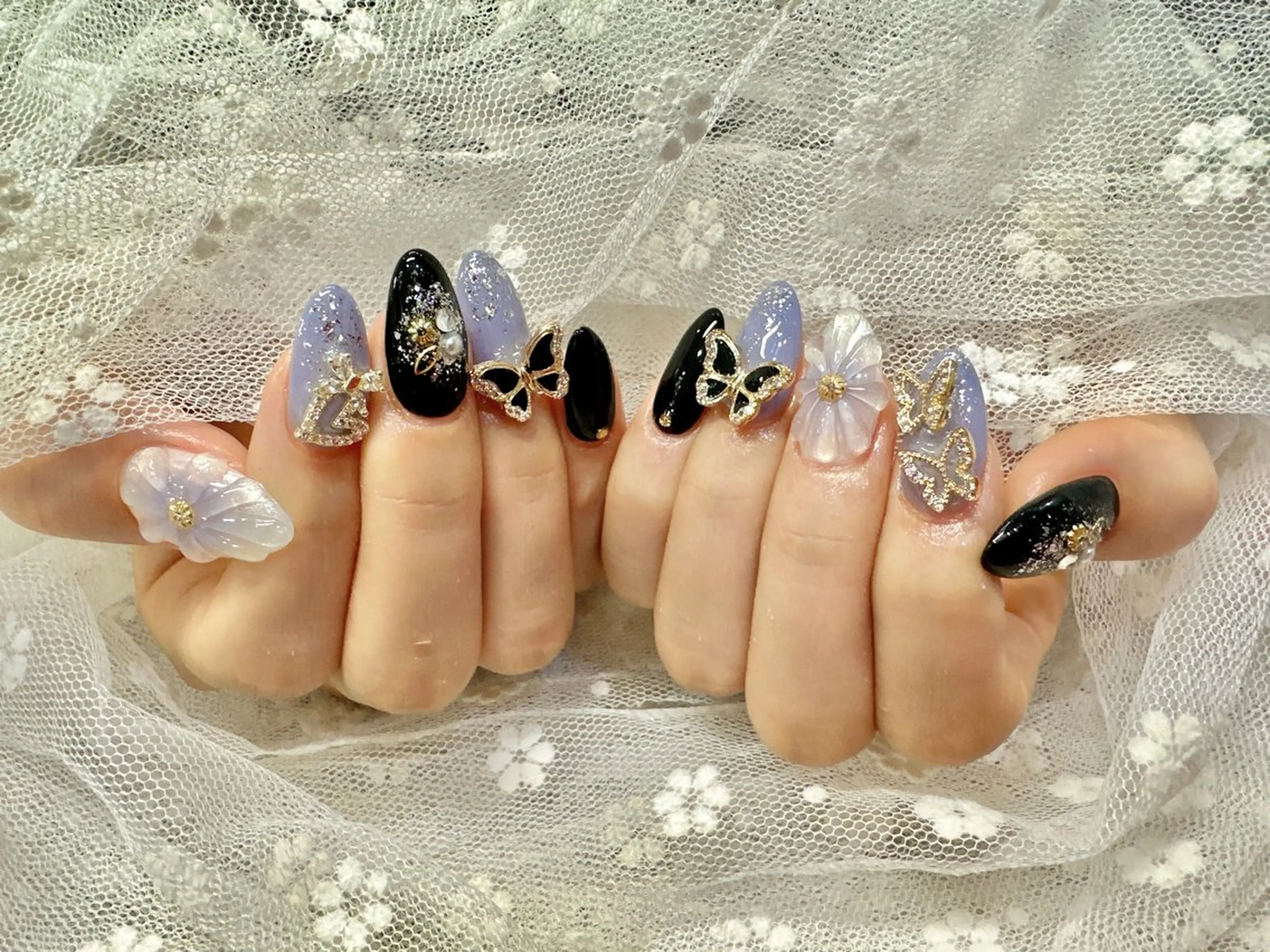 ネイル ラッキースター 大人気店のネイルデザイン