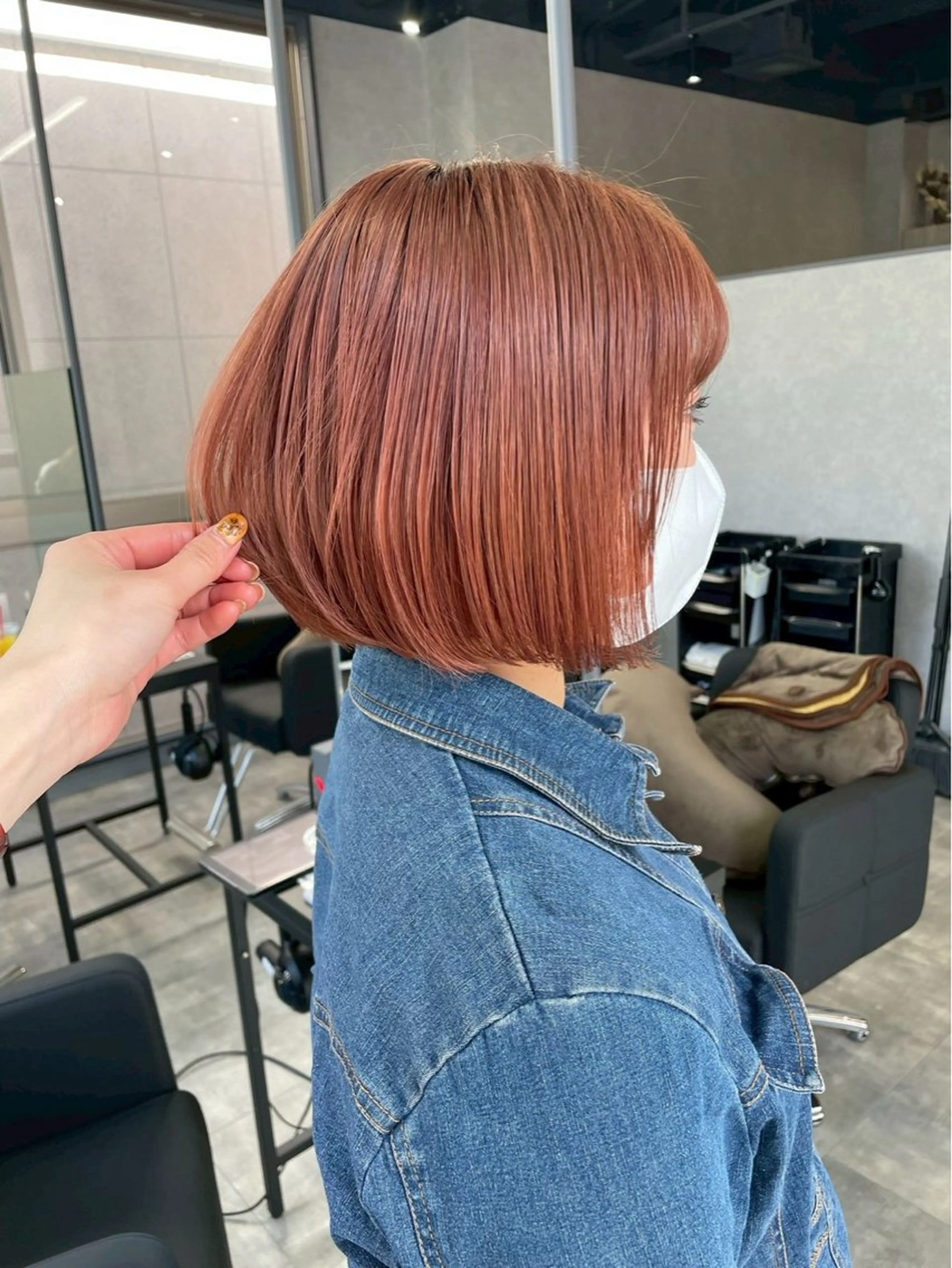ショート カラー CIEN gold所属・鈴木 朱音のヘアスタイル
