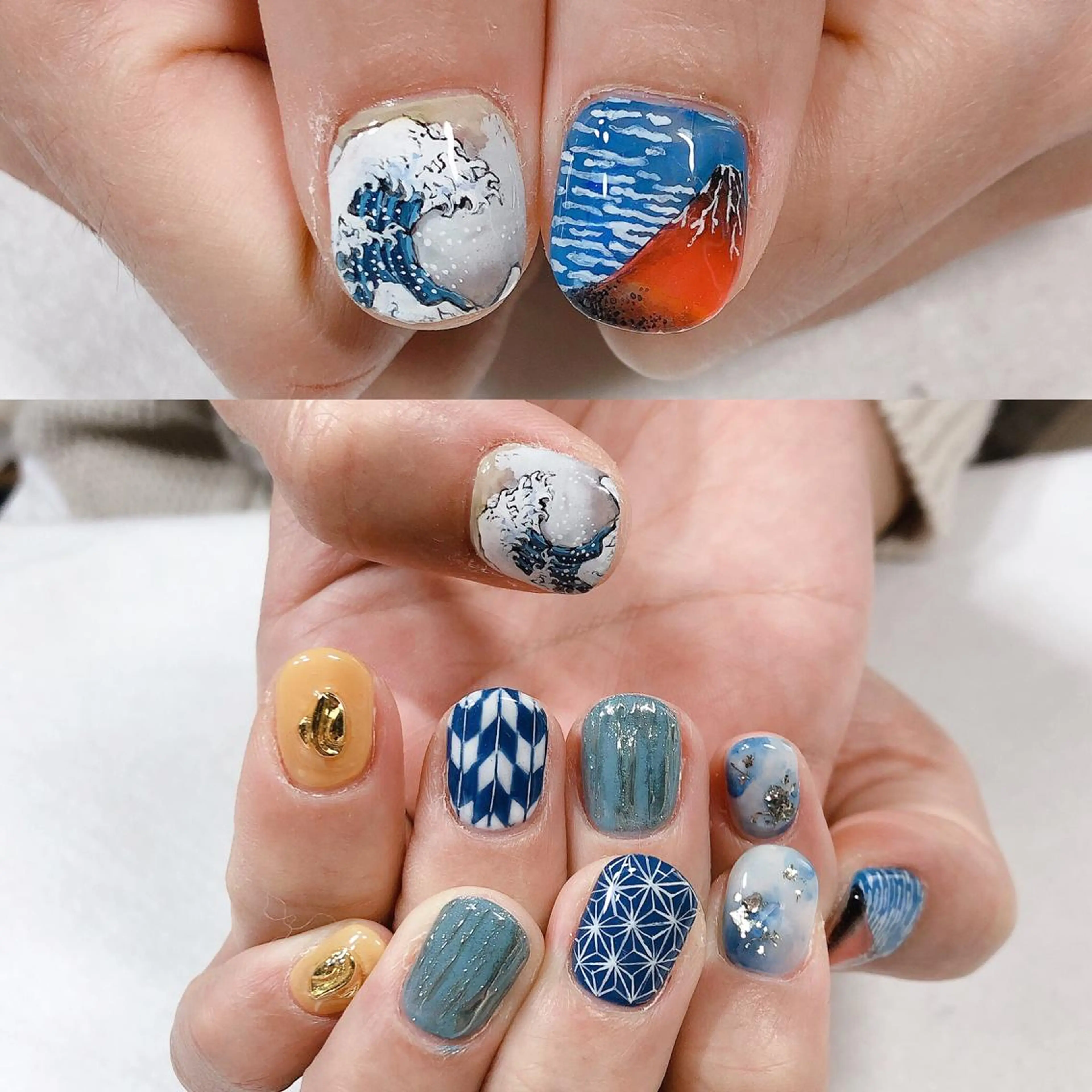 ネイル 東 千夏のネイルデザイン