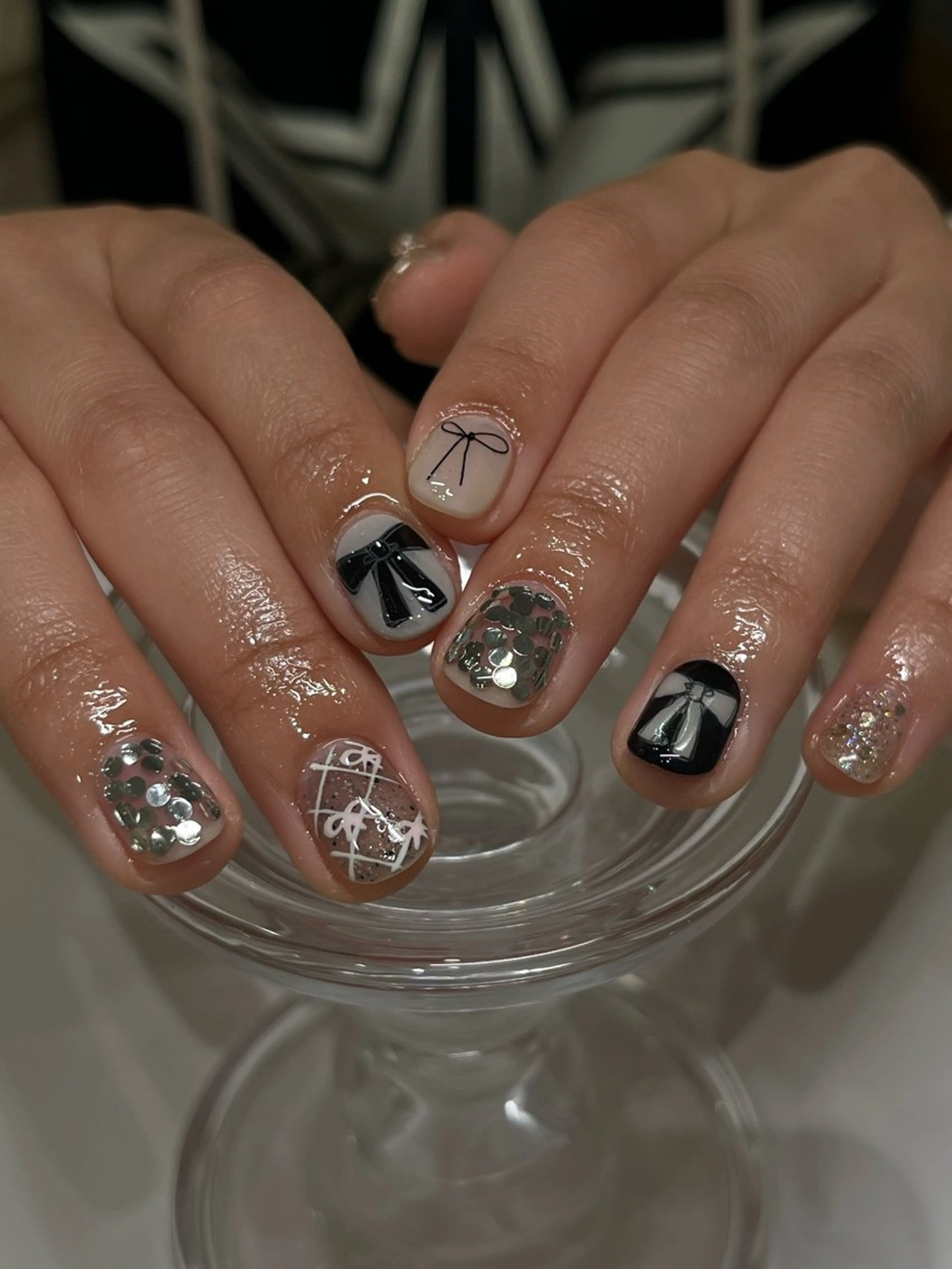 ネイル ハンドネイル LETTER_& SAKIのネイルデザイン