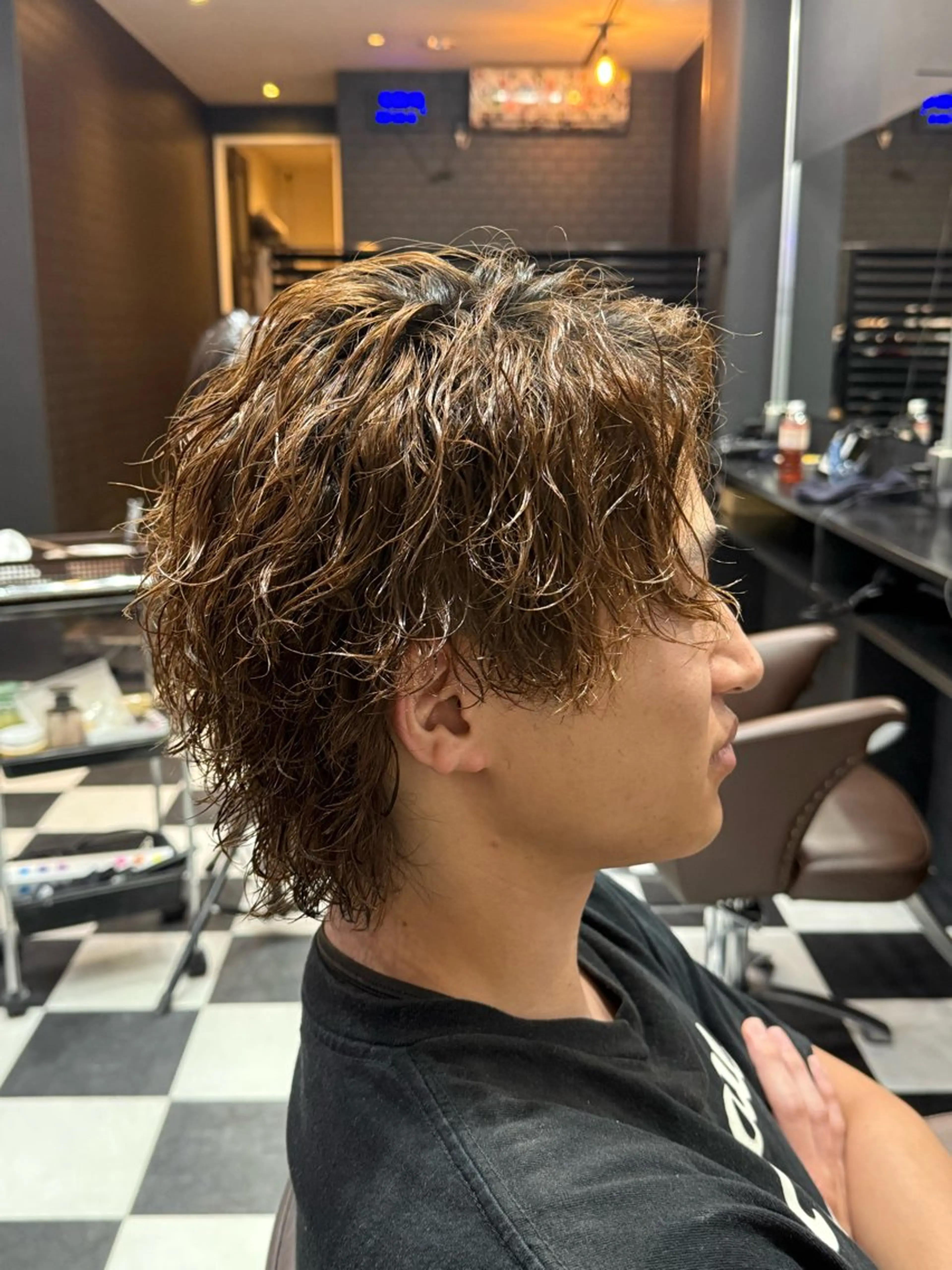 パーマ メンズ パーマ トリートメント joker所属・京都/伏見/メンズ/ 石田昂のヘアスタイル