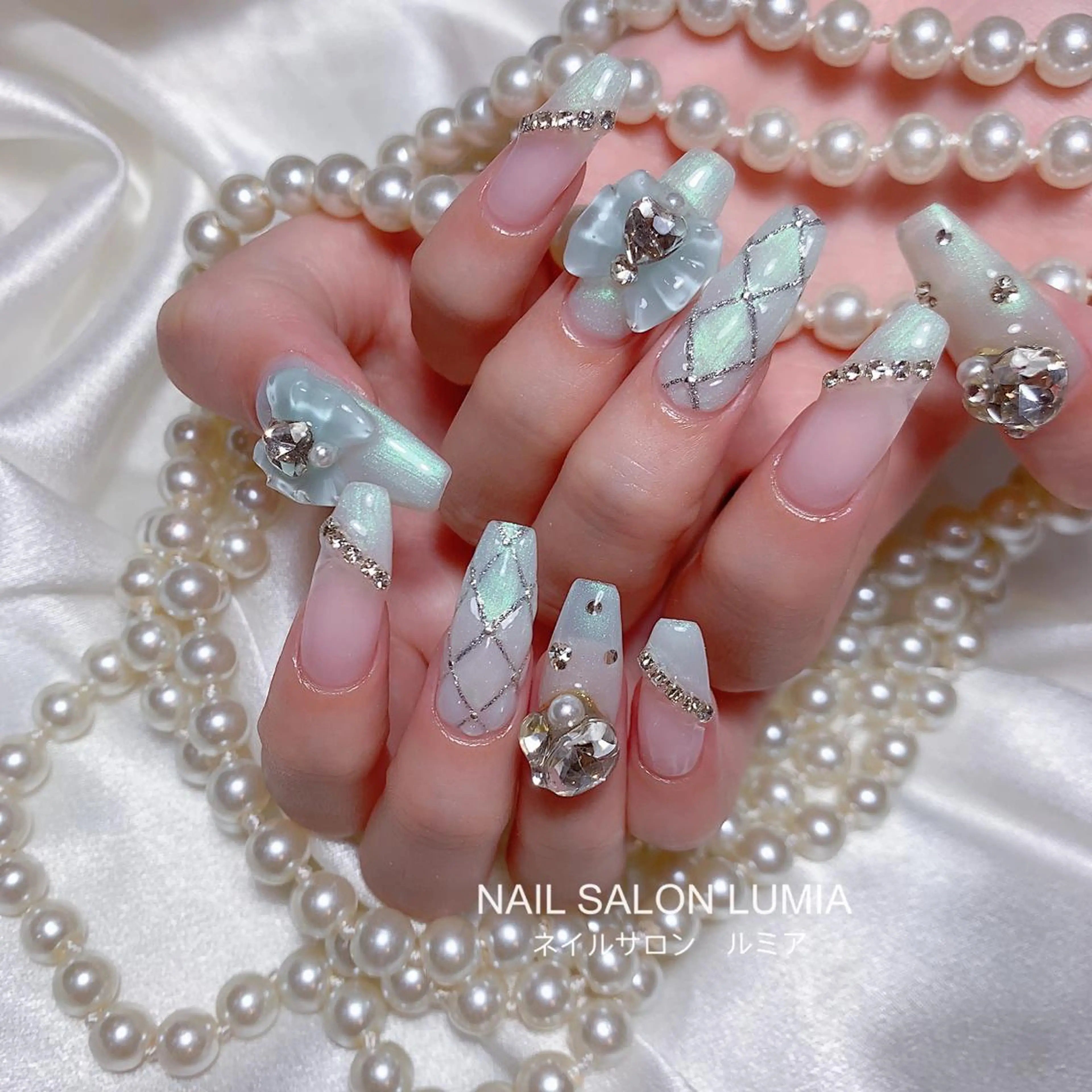 ネイル ハンドネイル ネイルサロン ルミア Lumia 店長のネイルデザイン