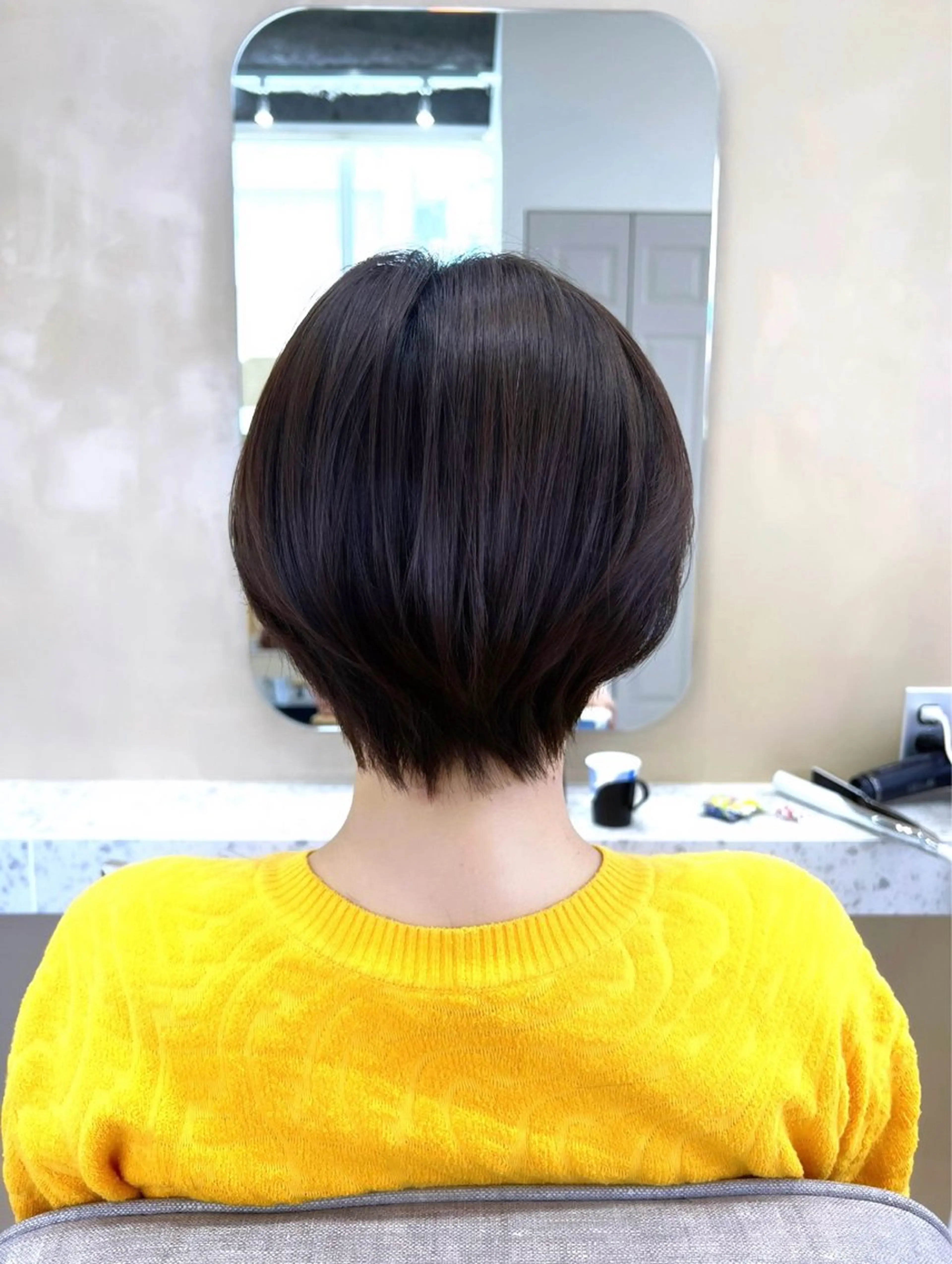 ショート カラー ヘアアレンジ ✨艶髪✨ 吉田誠のヘアスタイル