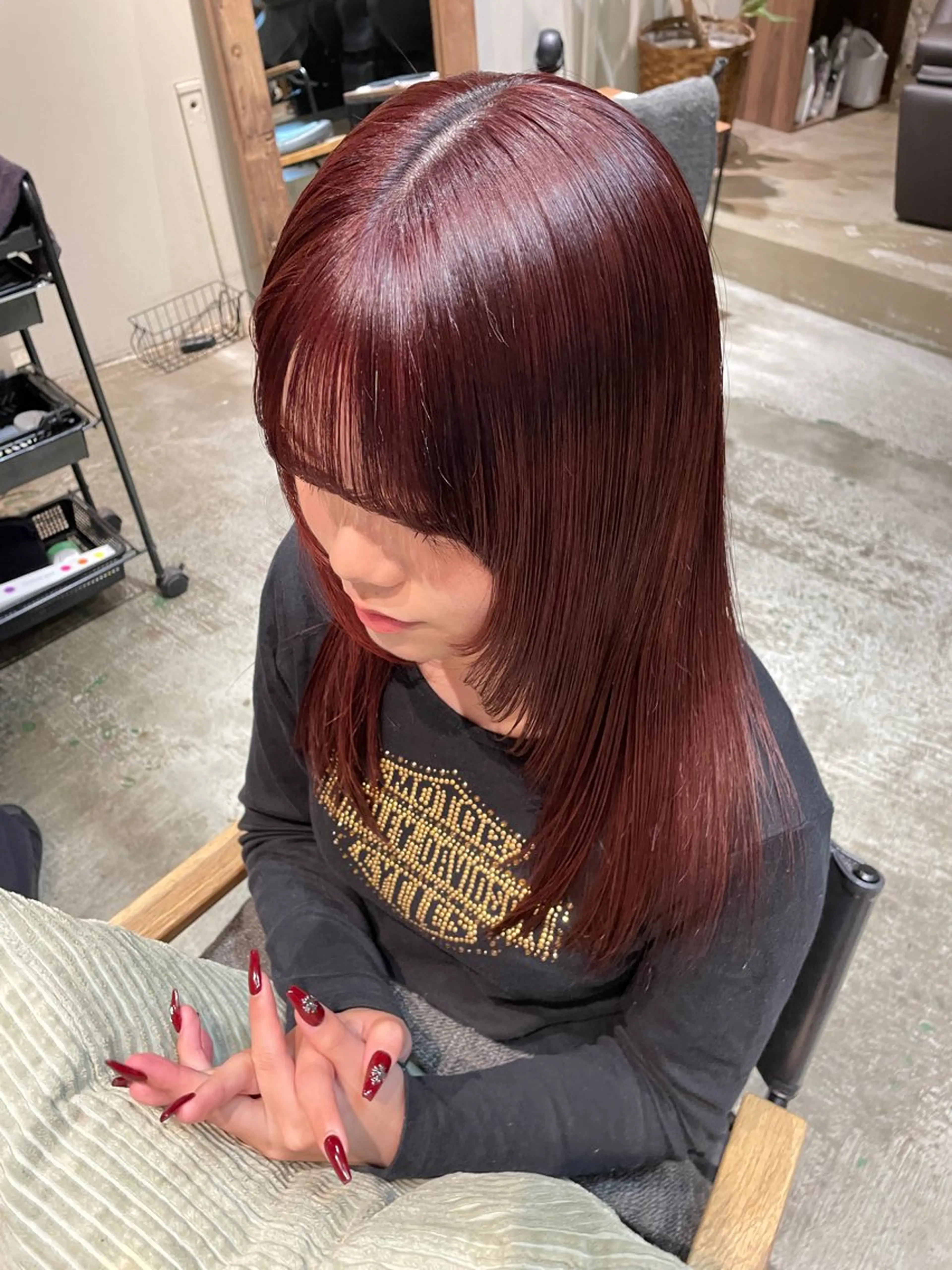 ロング fubuki🪷 似合わせカットカラーのヘアスタイル