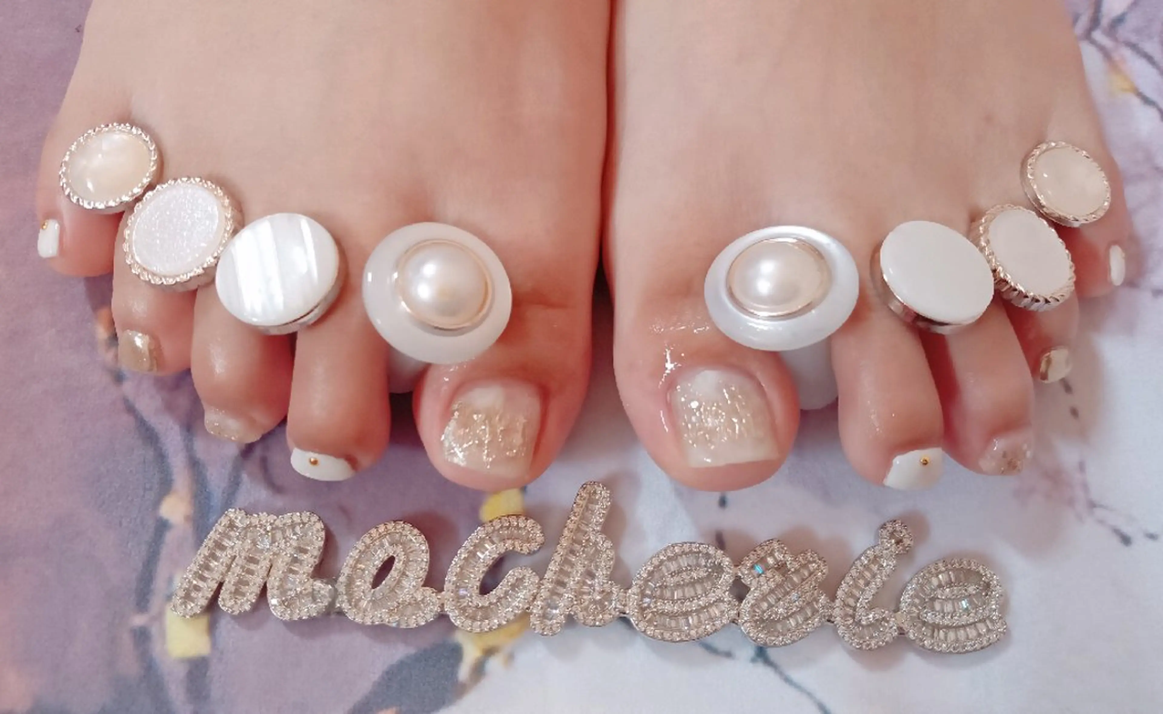ネイル フットネイル フットネイル Nail Salon macherieのネイルデザイン