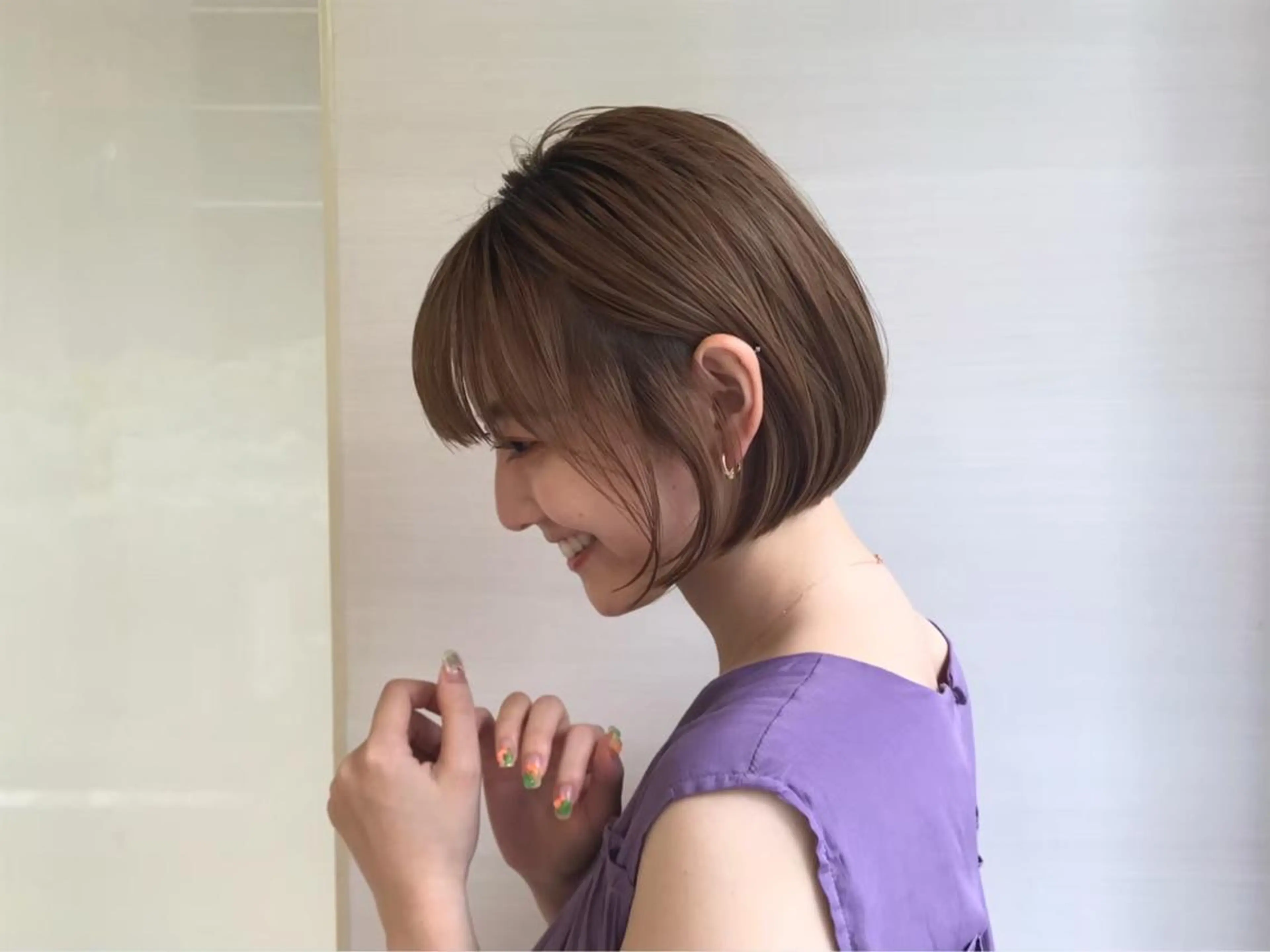 ショート カラー 守屋 寿哉のヘアスタイル