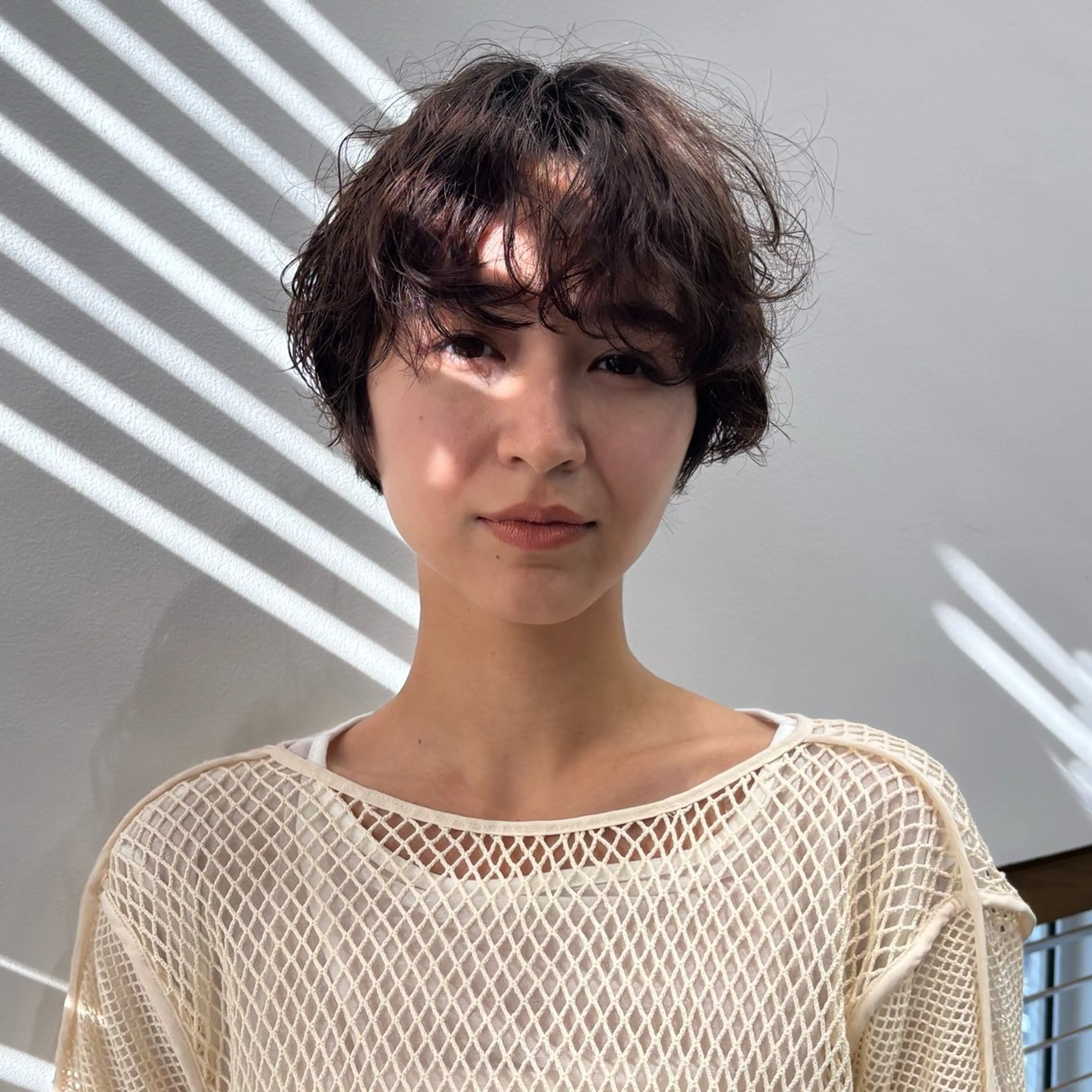 ショート カラー riffdesign labo帝塚山/竹井のヘアスタイル