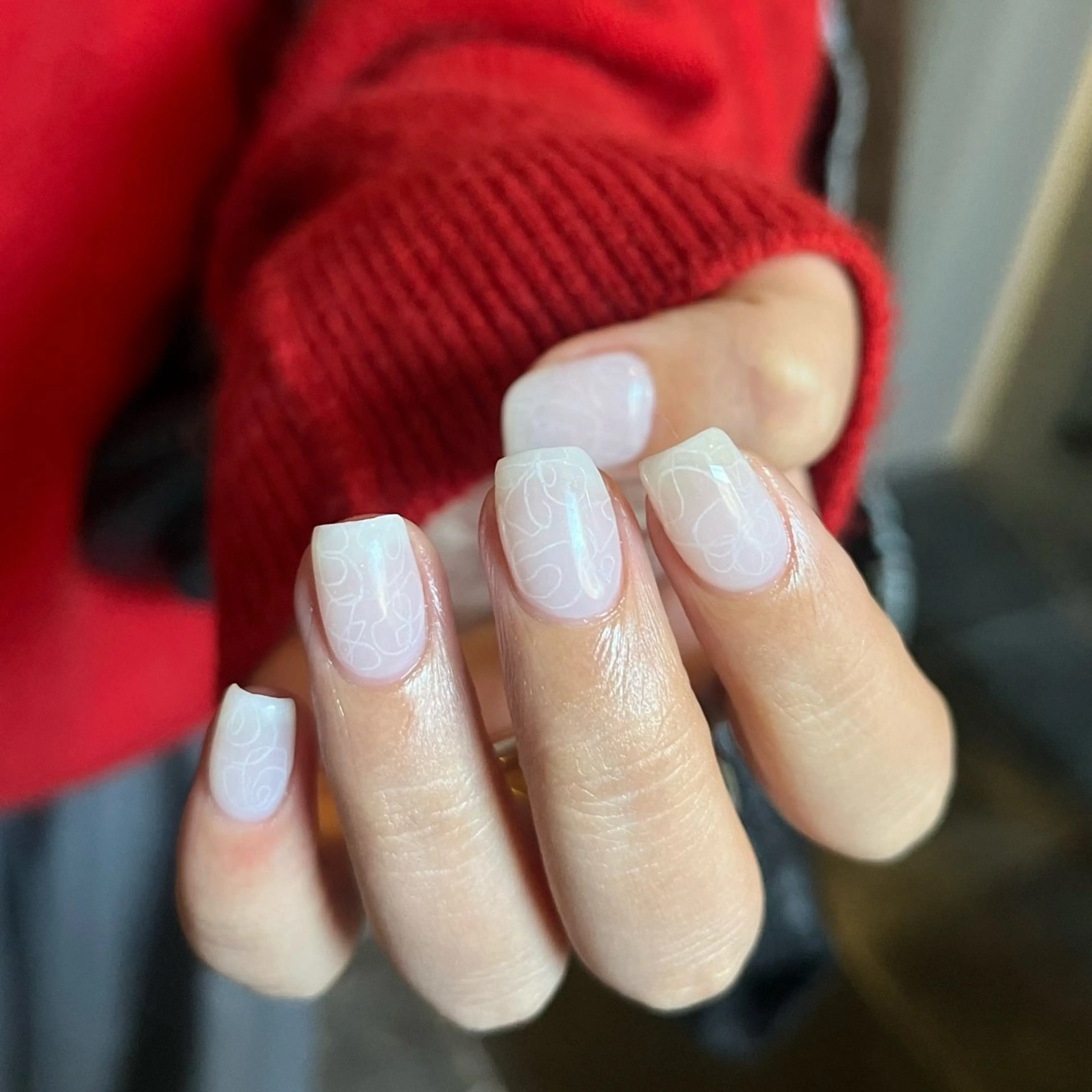 🗻新春限定🗻【HAND】長さ出し何本でも無料！ワンカラー ¥9,800の写真