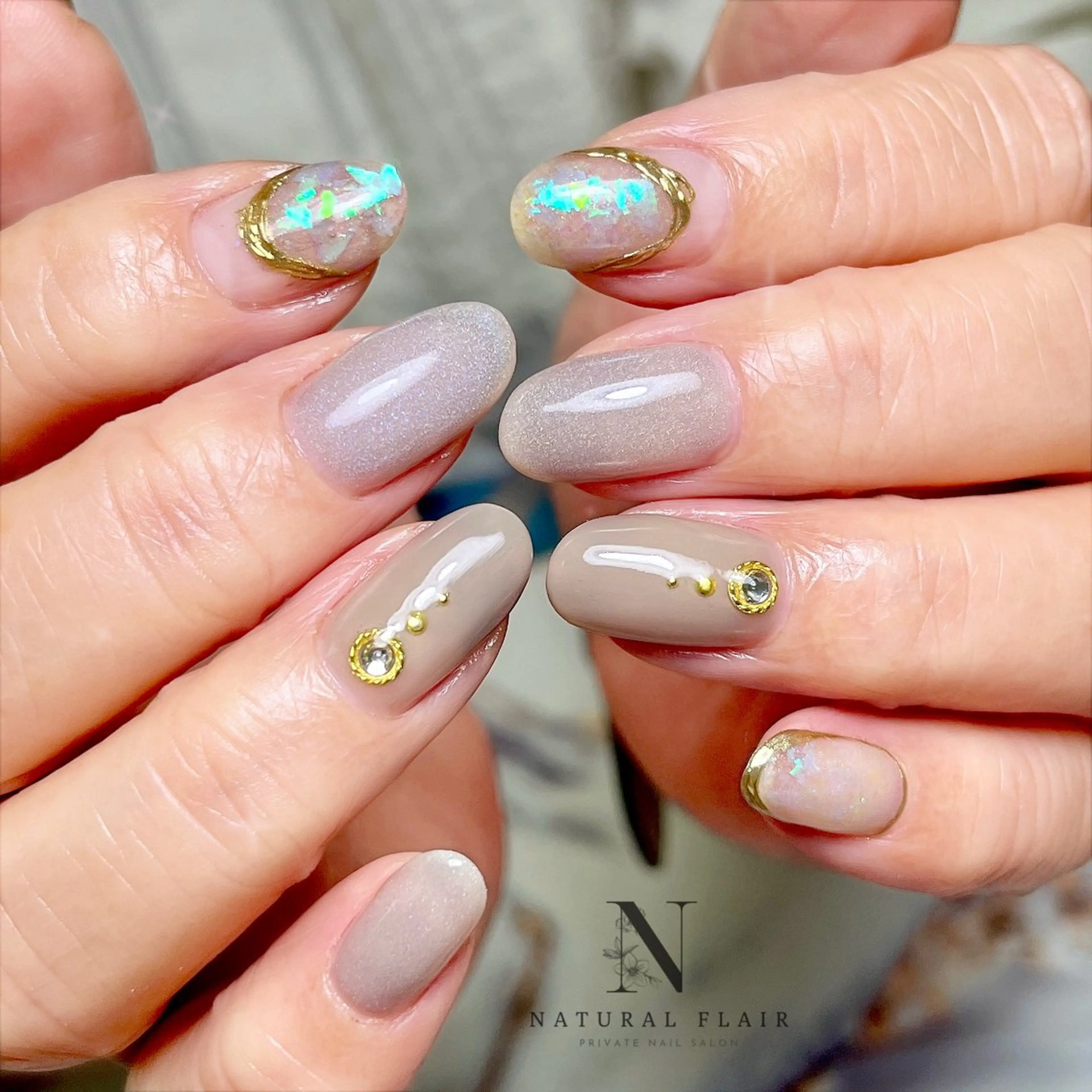 ネイル ハンドネイル natural flairのネイルデザイン