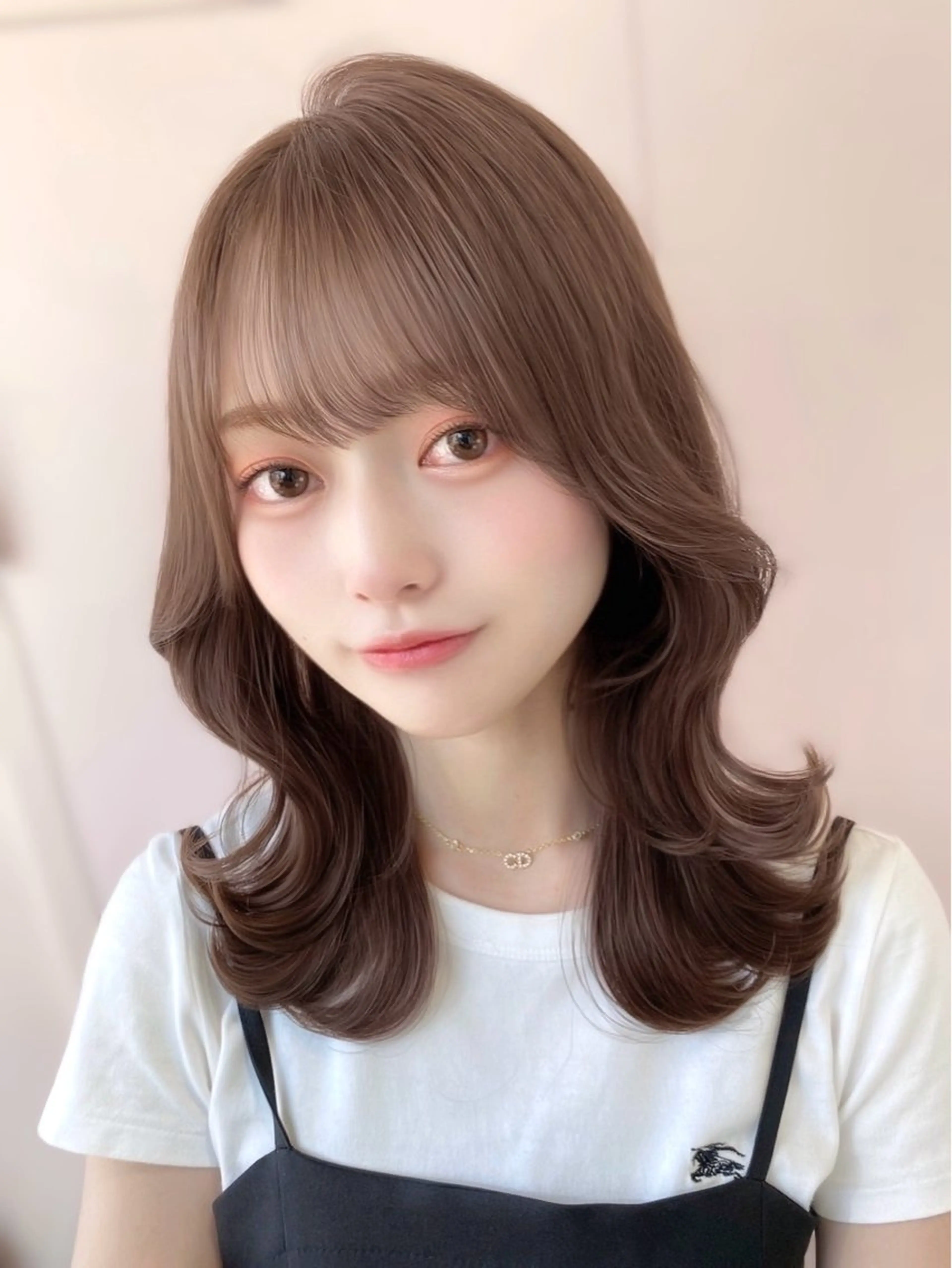 ミディアム カラー レイヤー/髪質改善 🩶KAITOのヘアスタイル