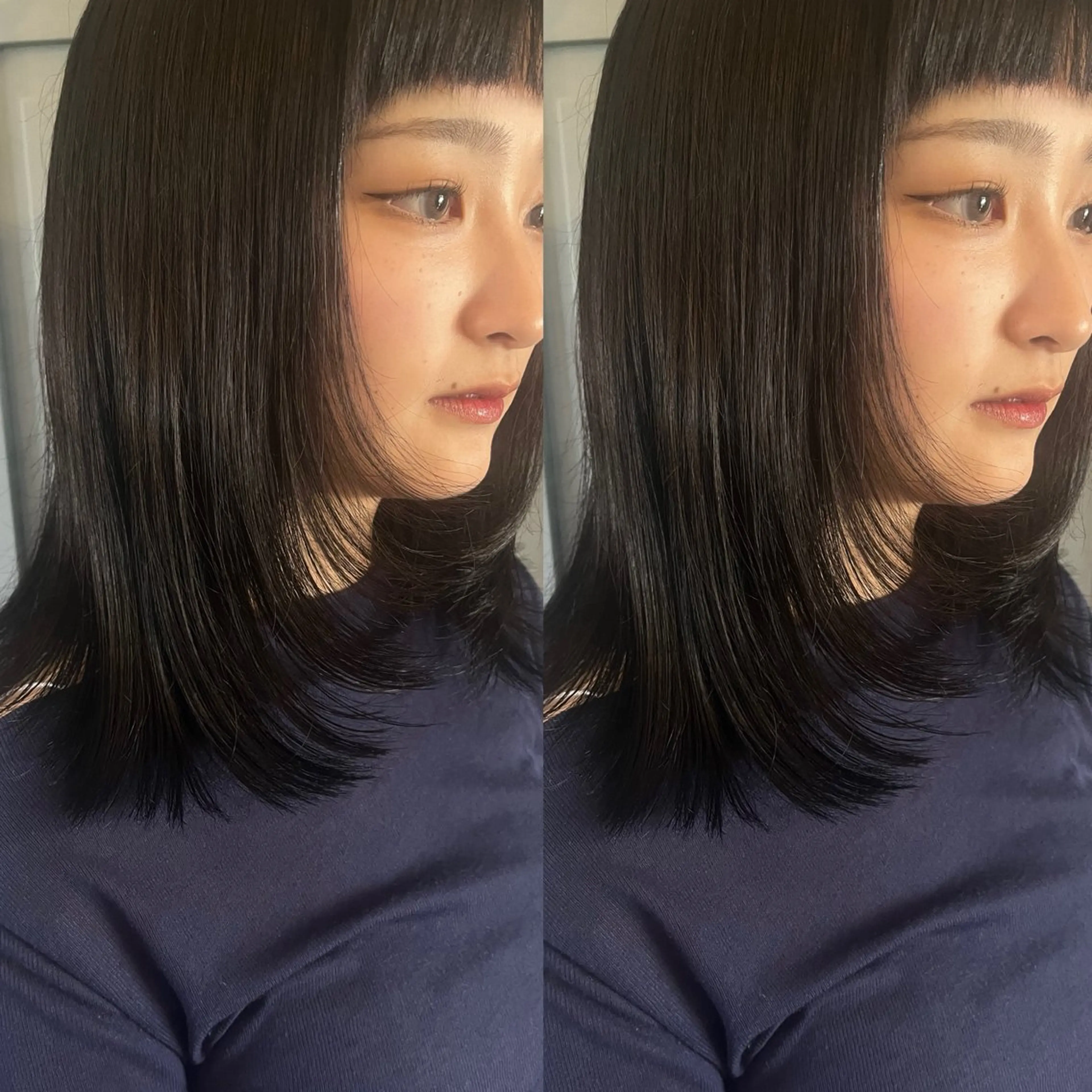 ミディアム カット hair&make SORA所属・美髪/ 艶カラー/まや🦋のヘアスタイル