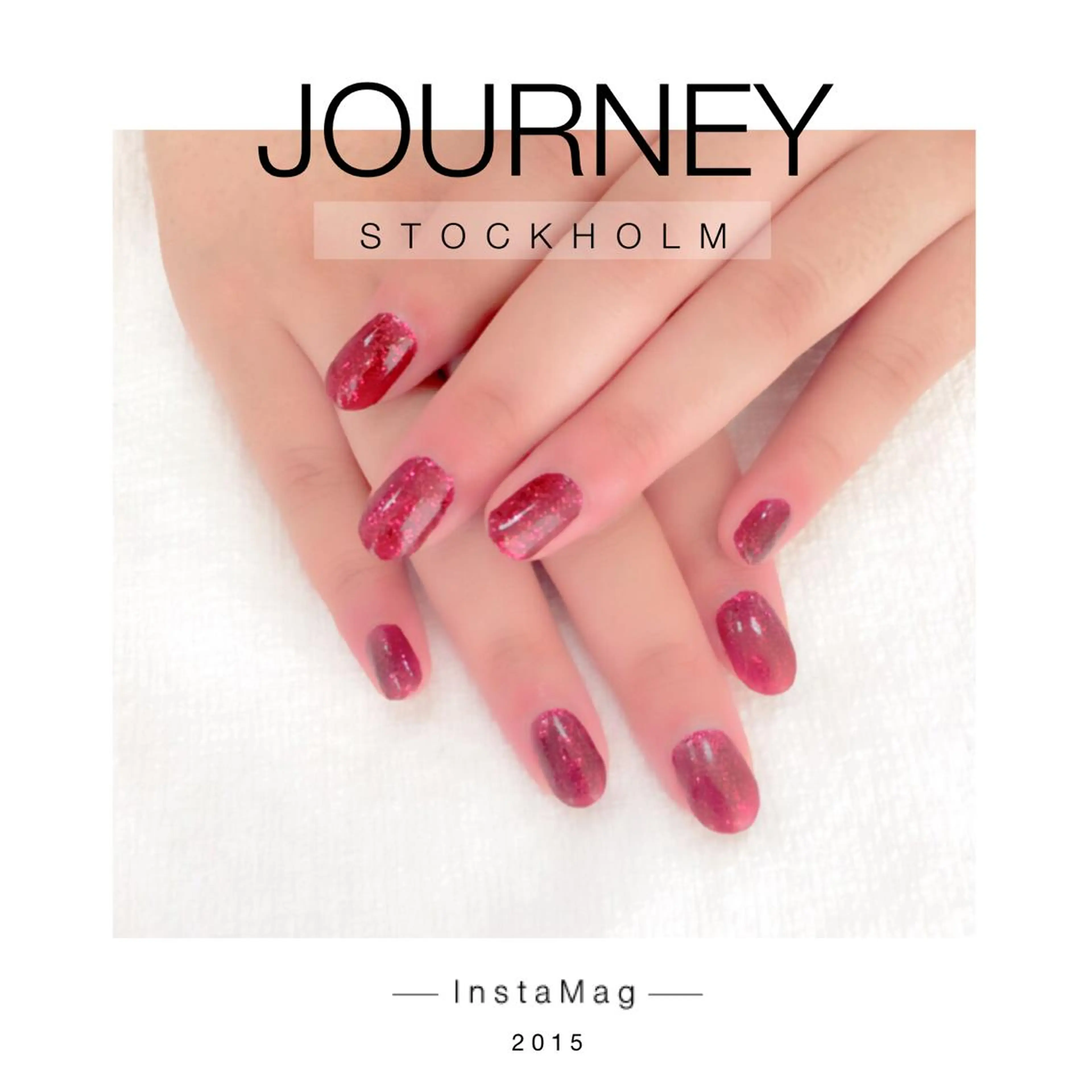 ネイル ラメ(グリッター) 赤色 Ly   hair（リーヘア）所属・Lyhair🦊🎀 AKIのヘアスタイル