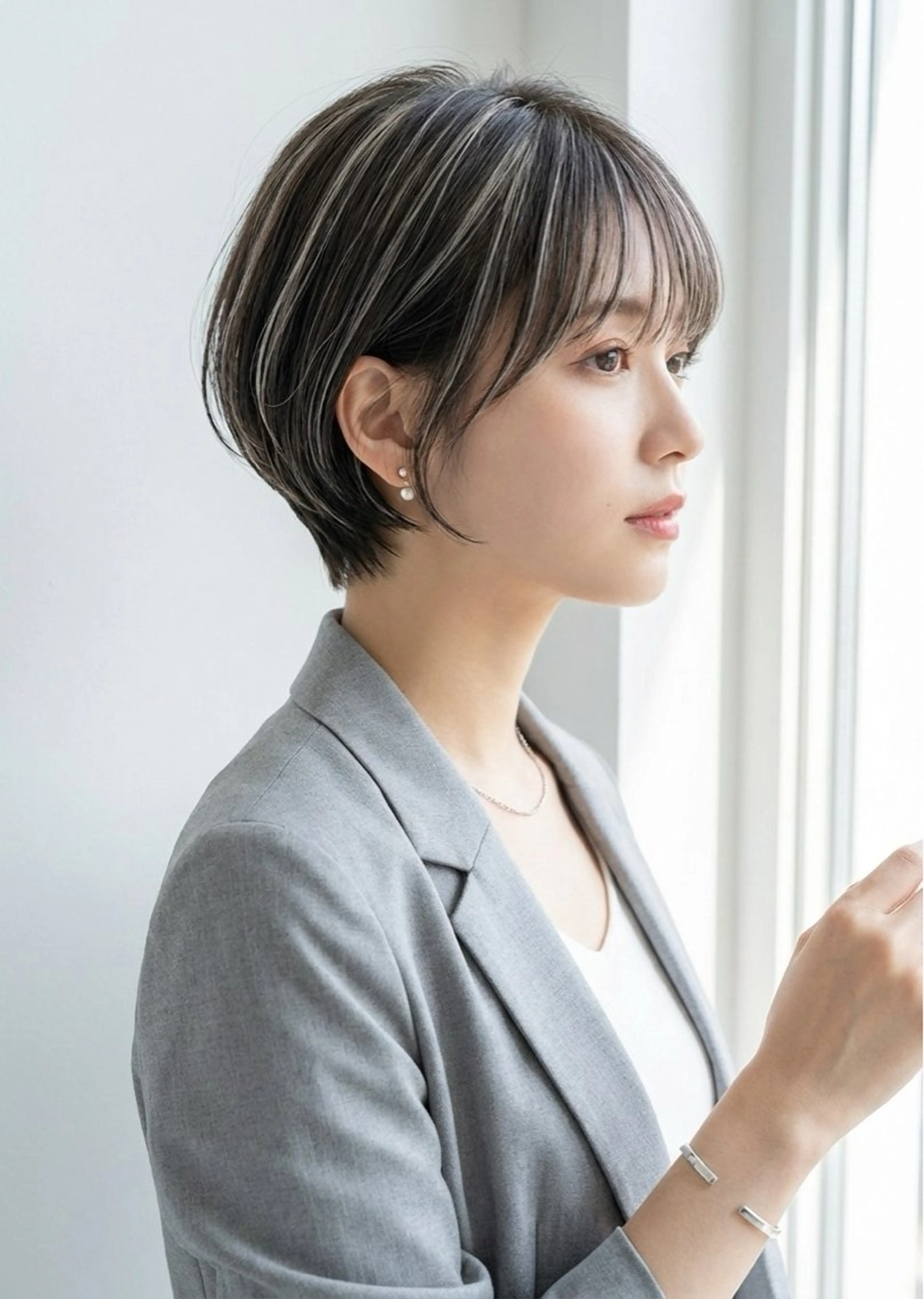 ショート デュファブル　高橋 慶一のヘアスタイル