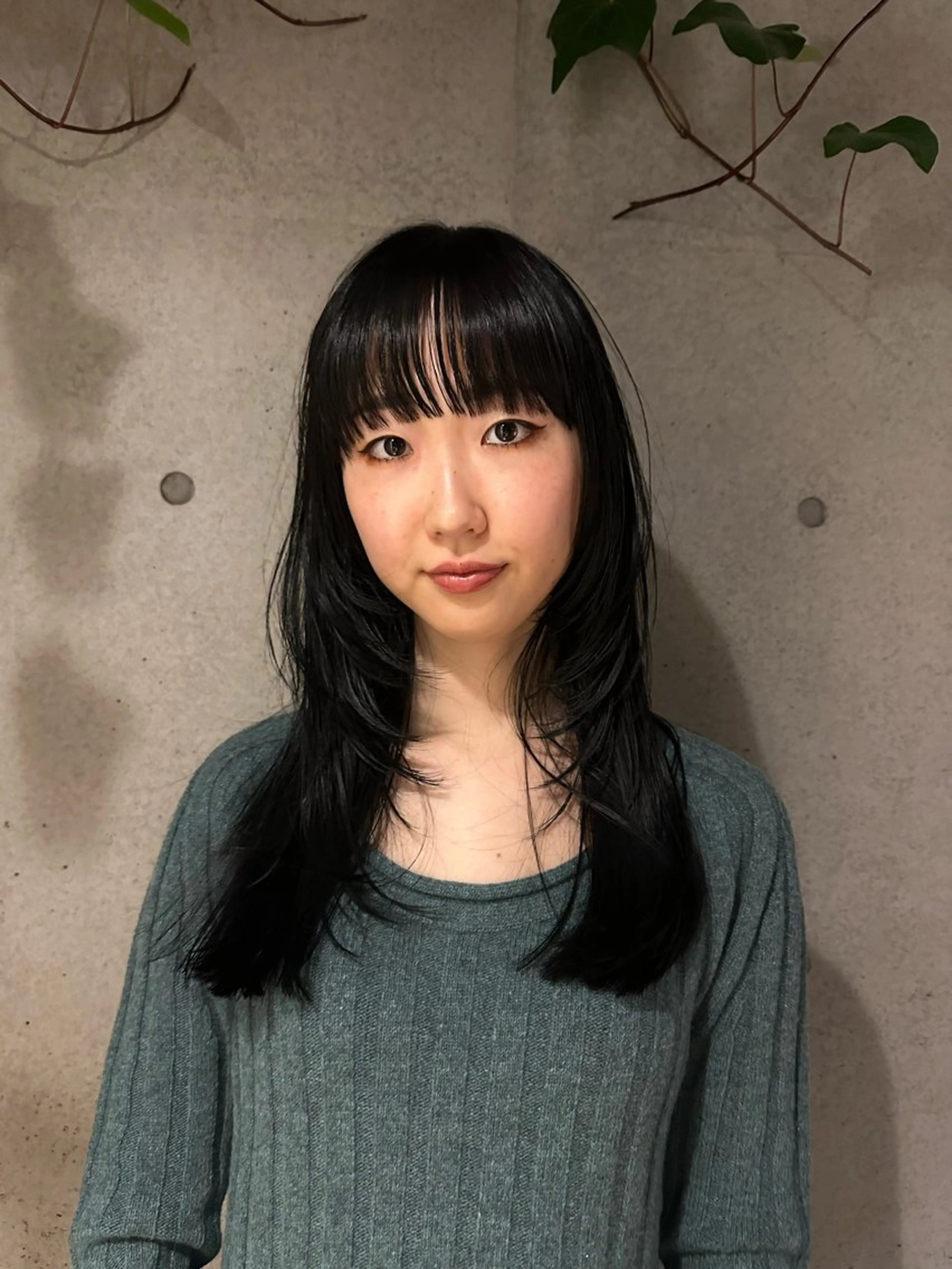 ロング カラー 似合わせカット /パーマ岡本淳平のヘアスタイル