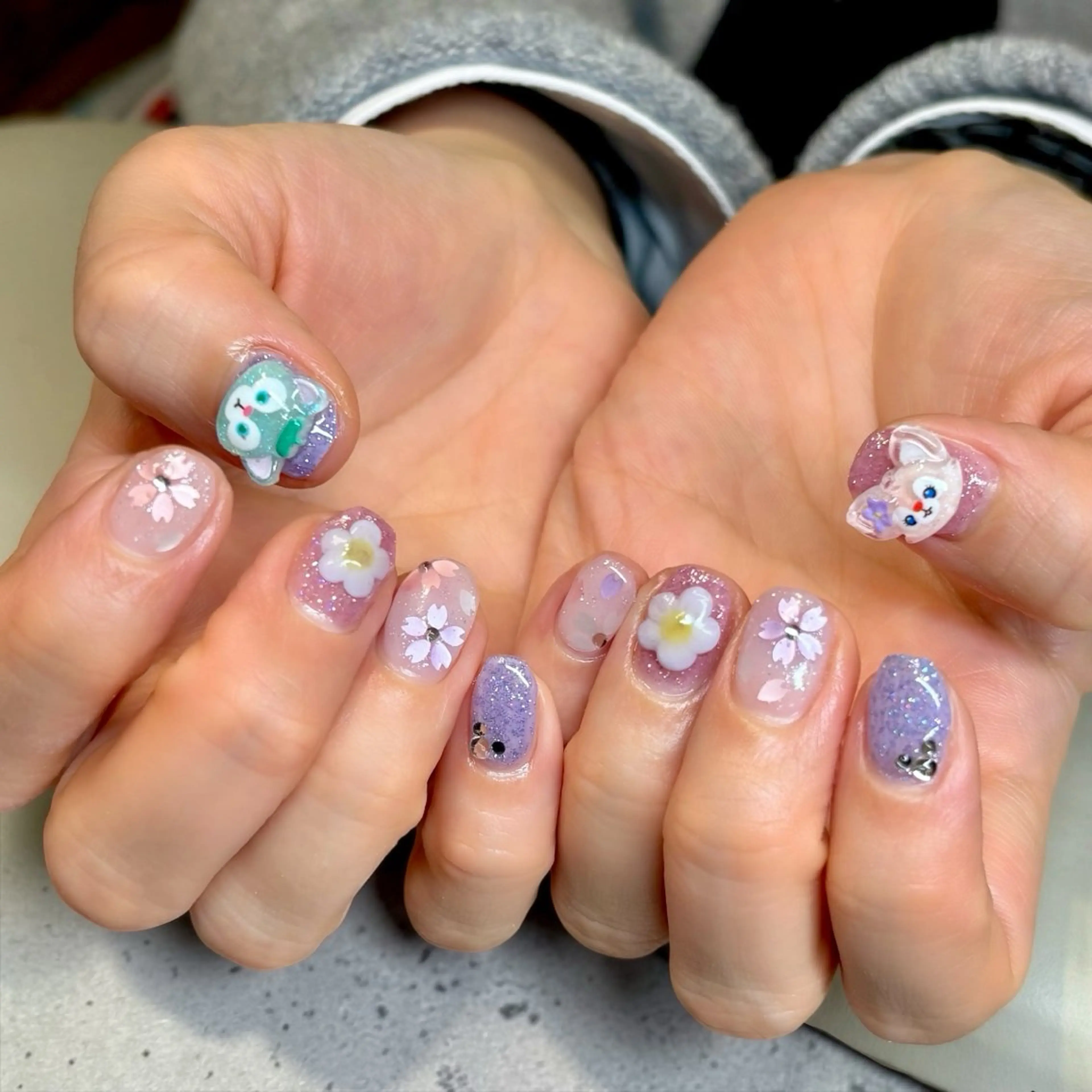 ネイル 持ち込み ハンドネイル orchid mikiのネイルデザイン