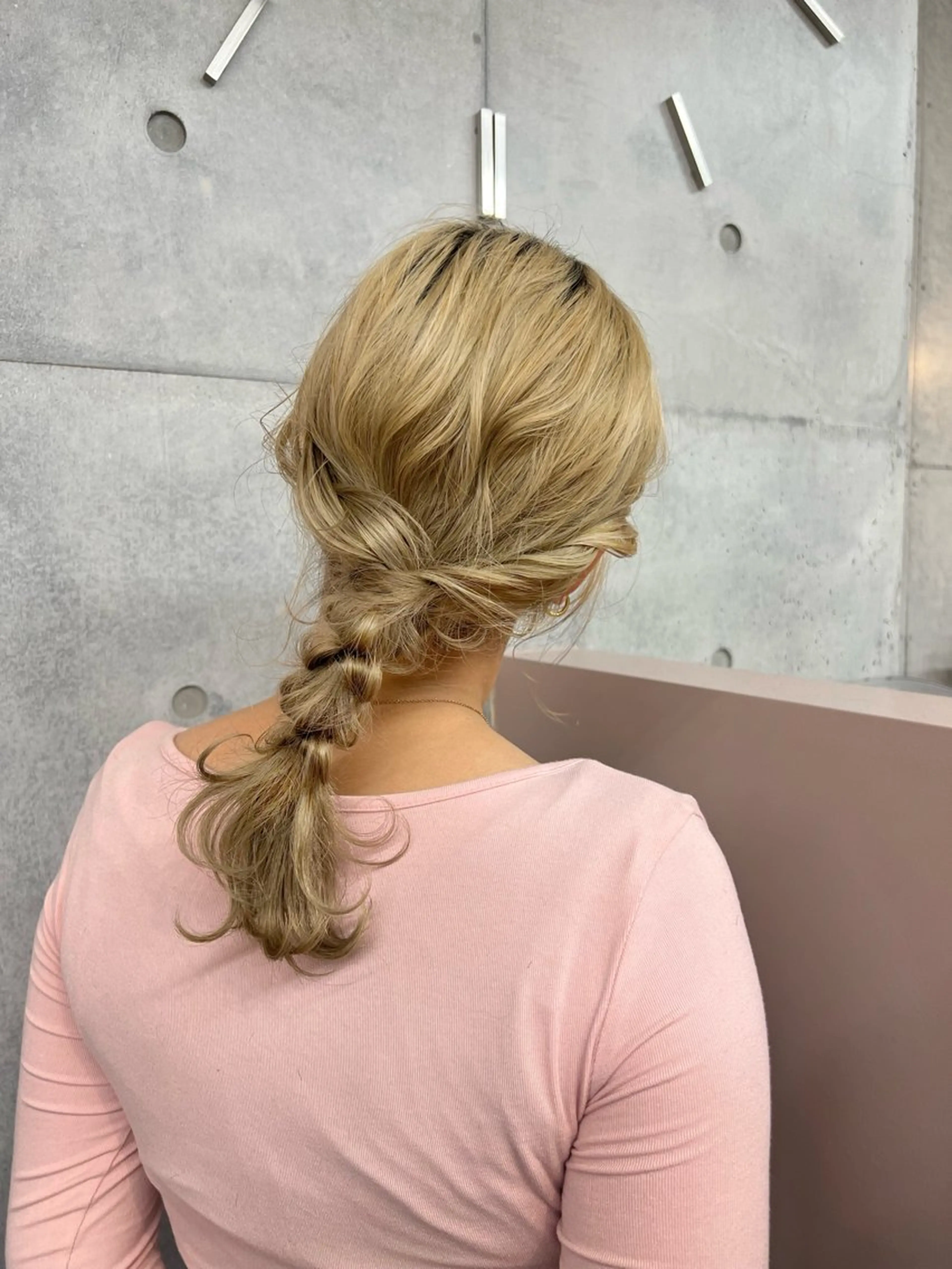 ロング ヘアセット カコ/レイヤーカット ヘアアレンジのヘアスタイル