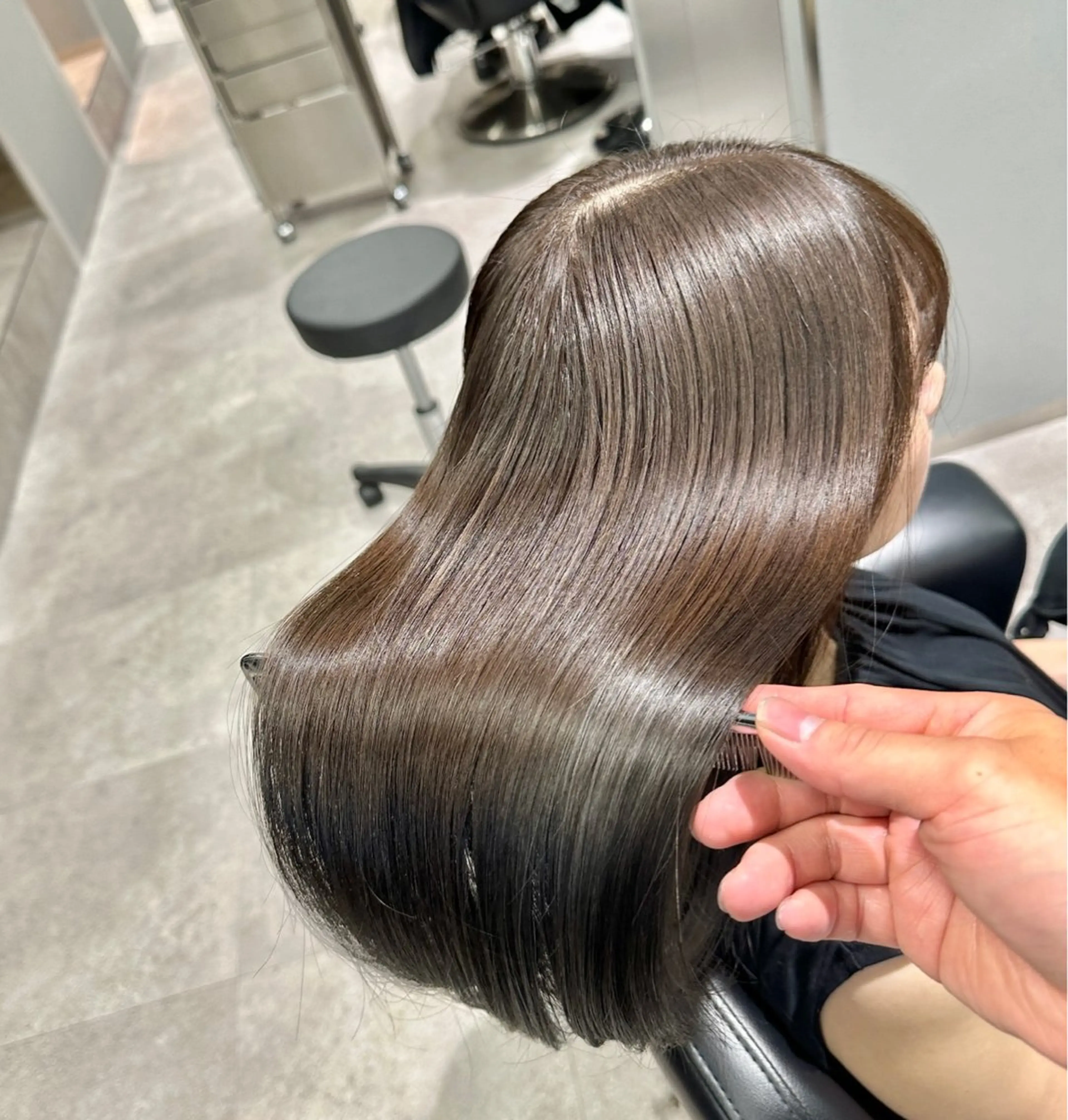 ロング カラー パーマ ヘアアレンジ メンズ メンズブリーチ ブリーチ 髪質改善 縮毛矯正 トリートメント カット トリートメント 🪽美髪の神🪽 💎RYUSEI💎のヘアスタイル