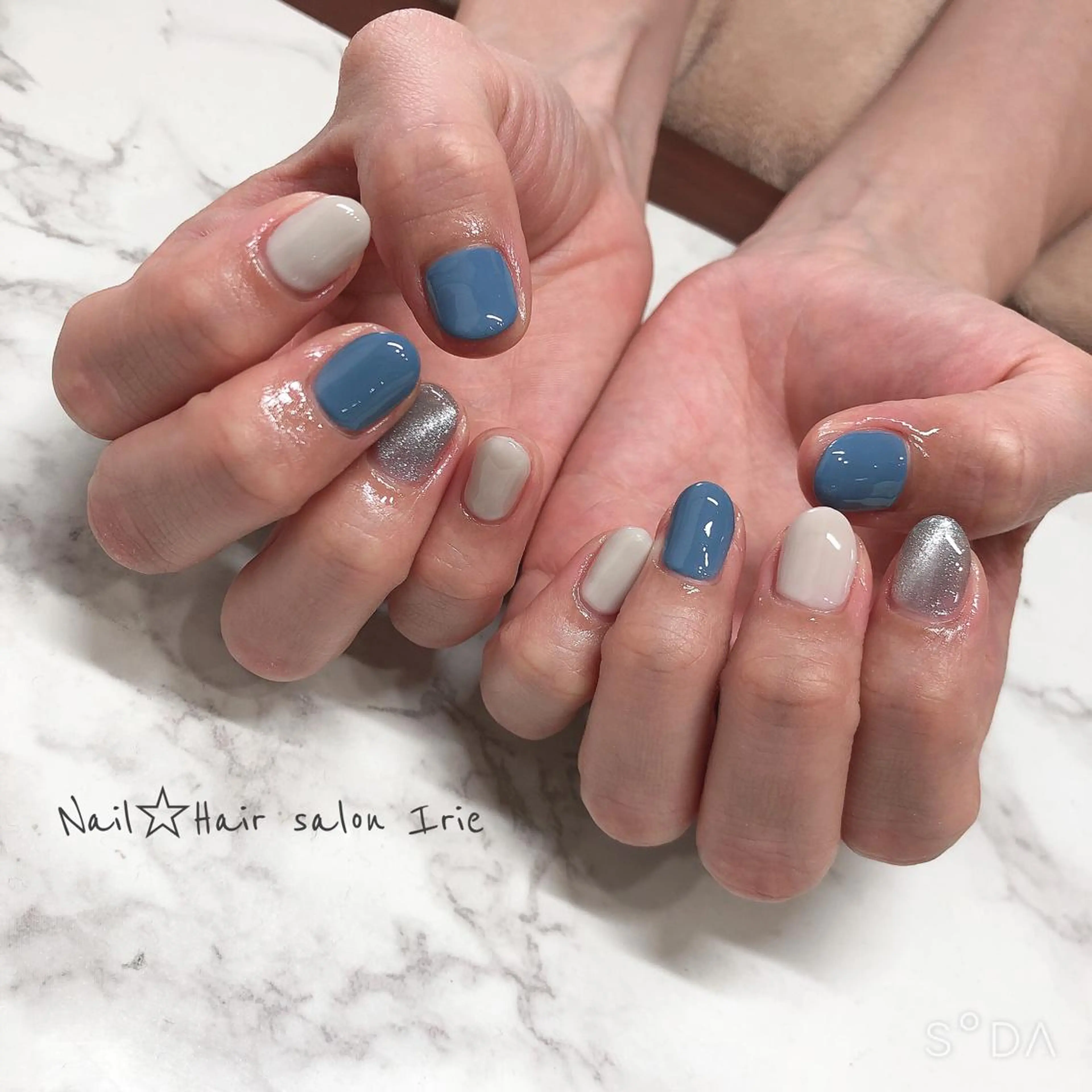 ネイル ハンドネイル ハンドケア Hair salon Irie所属・與儀 知佳のネイルデザイン