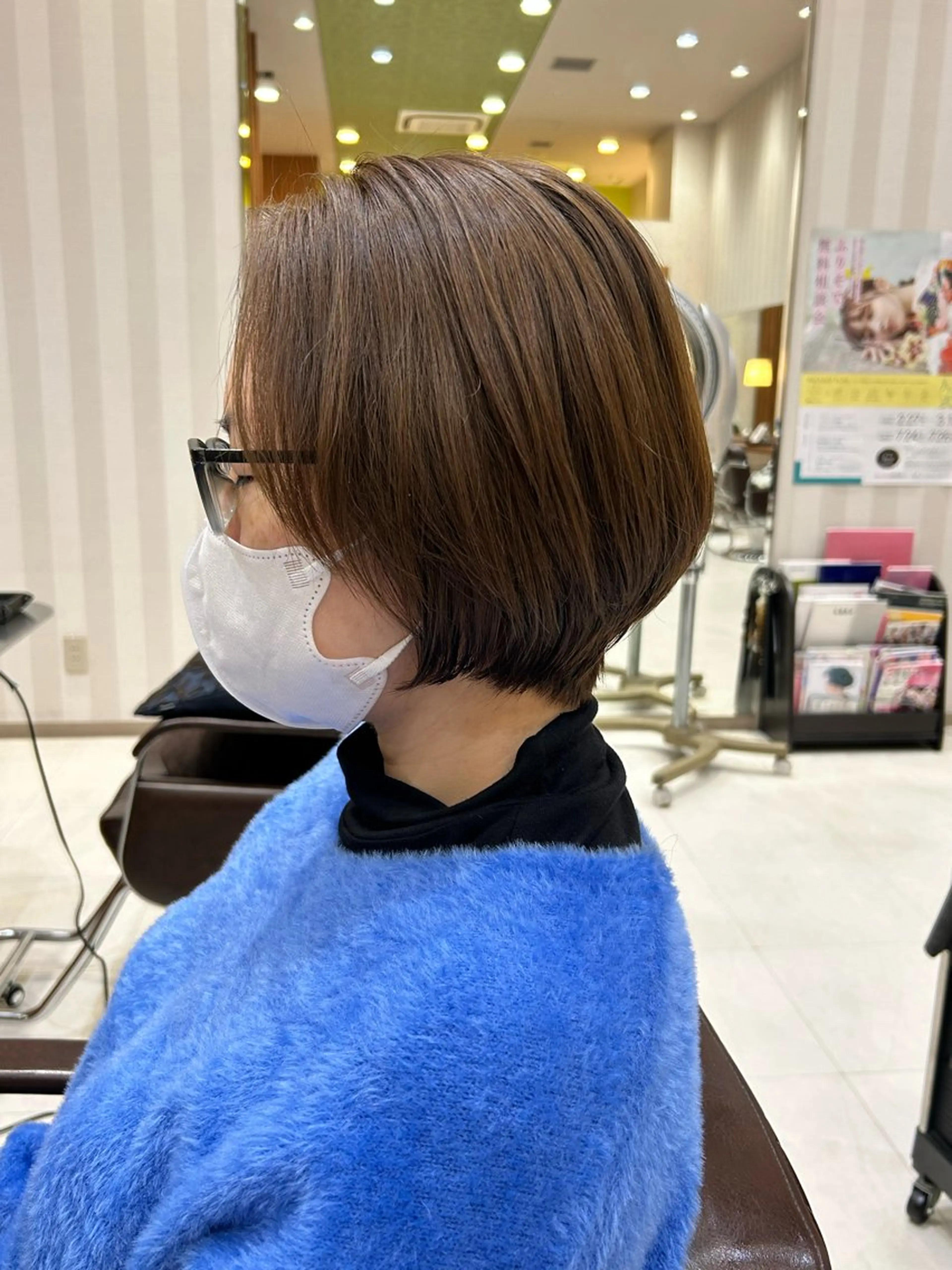 ショート ショートボブ ボブ ショートヘア 日置美容室所属・石井 佑飛のヘアスタイル