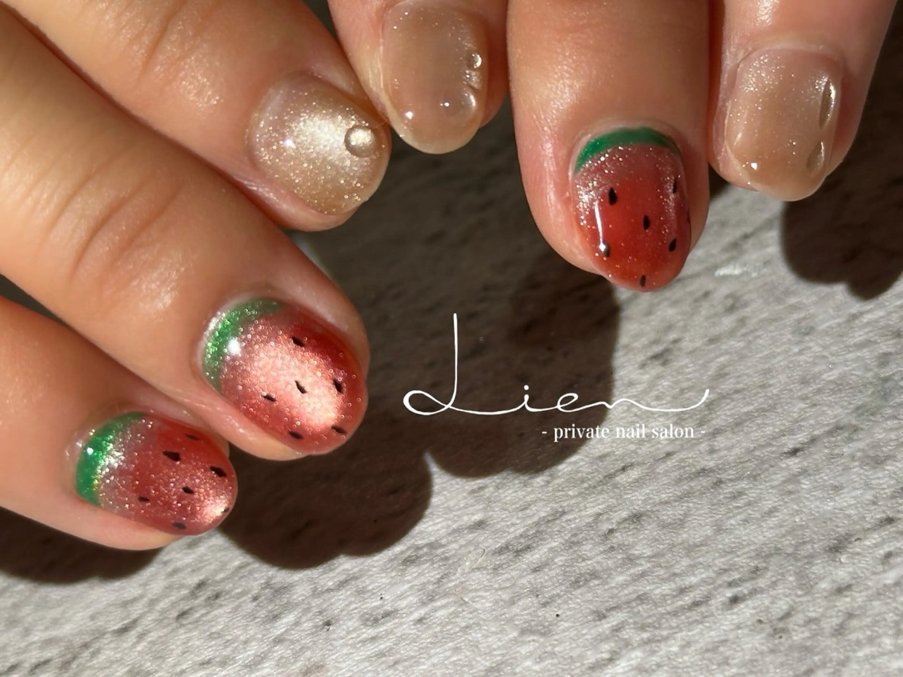 ネイル ハンドネイル Lien 【リアン】北堀江のネイルデザイン