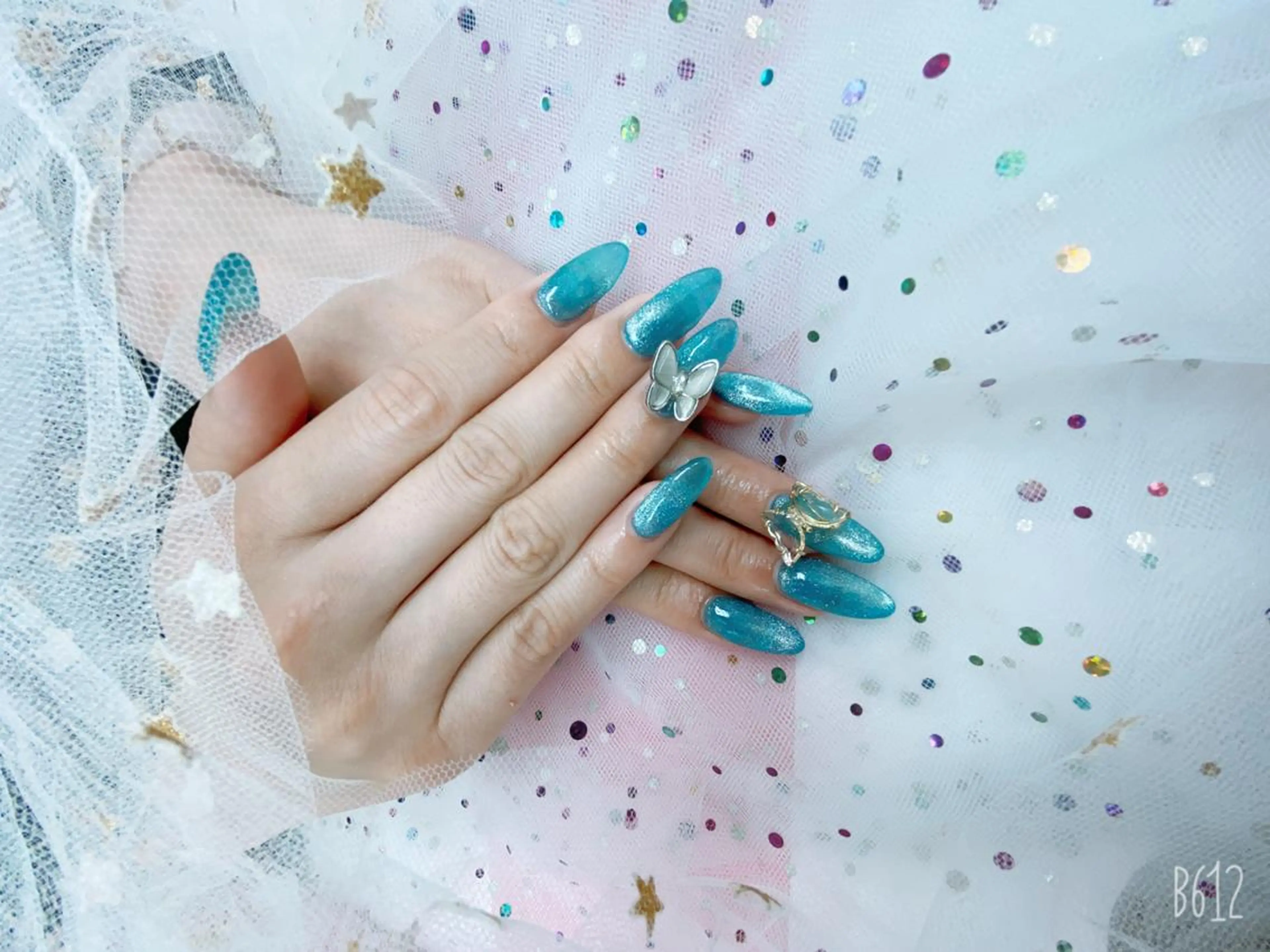 ネイル 🦋ネイルサロン ブラン🌈ゆりのネイルデザイン