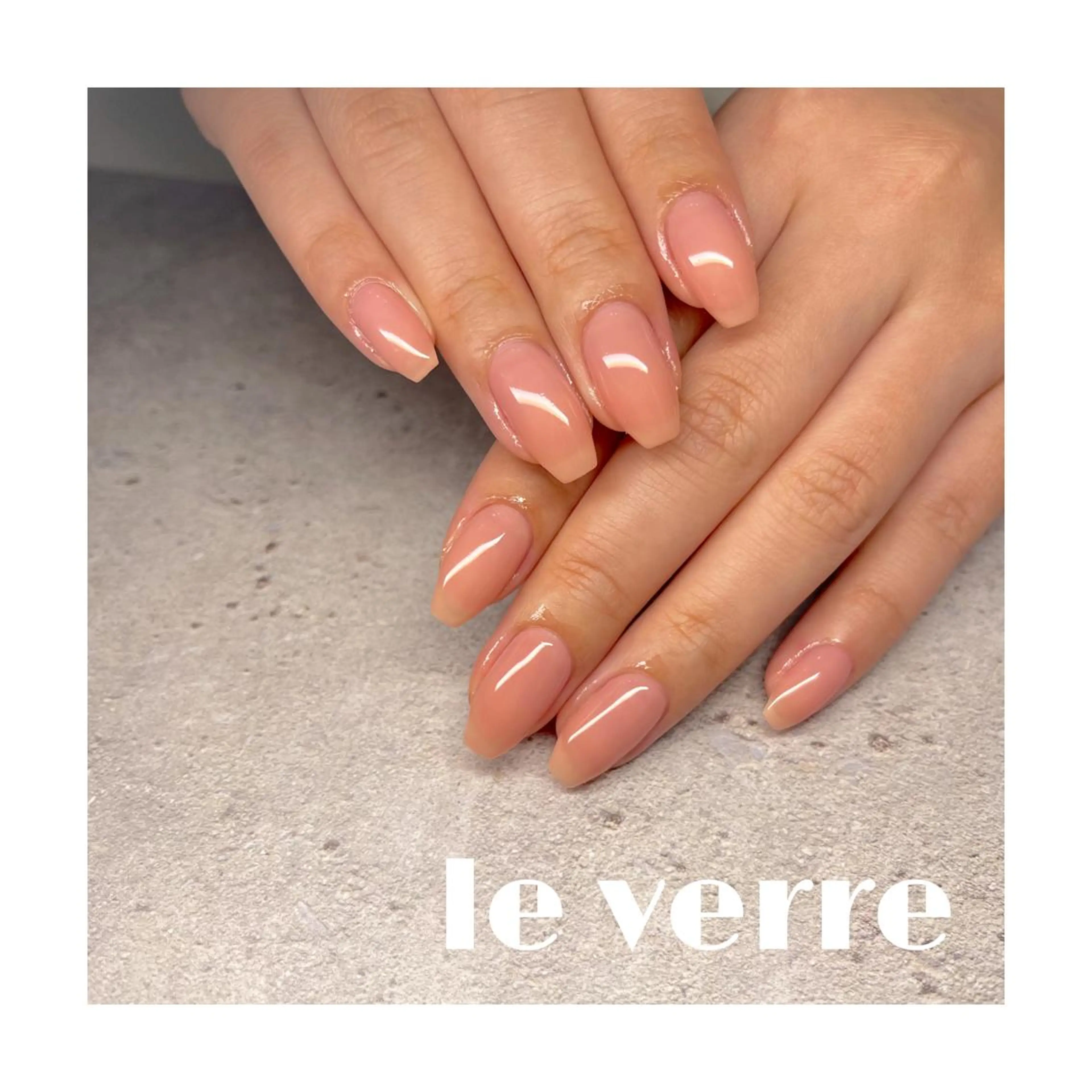 【ハンド*ジェルネイル】ワンカラー or ラメグラ¥5,500の写真