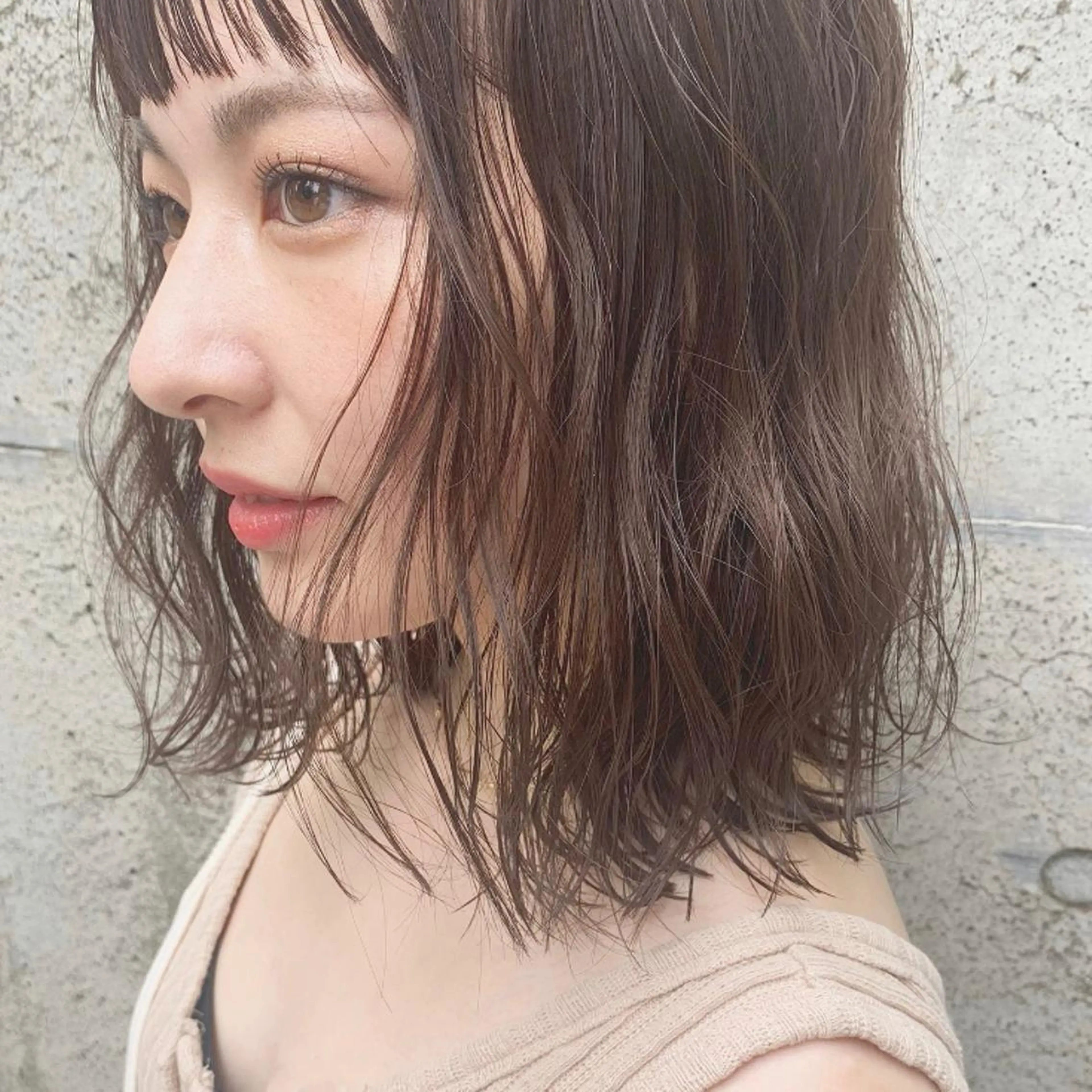 ミディアム カラー ヘアアレンジ 代表🎀 ふわモテ愛 され髪🩷yumiのヘアスタイル