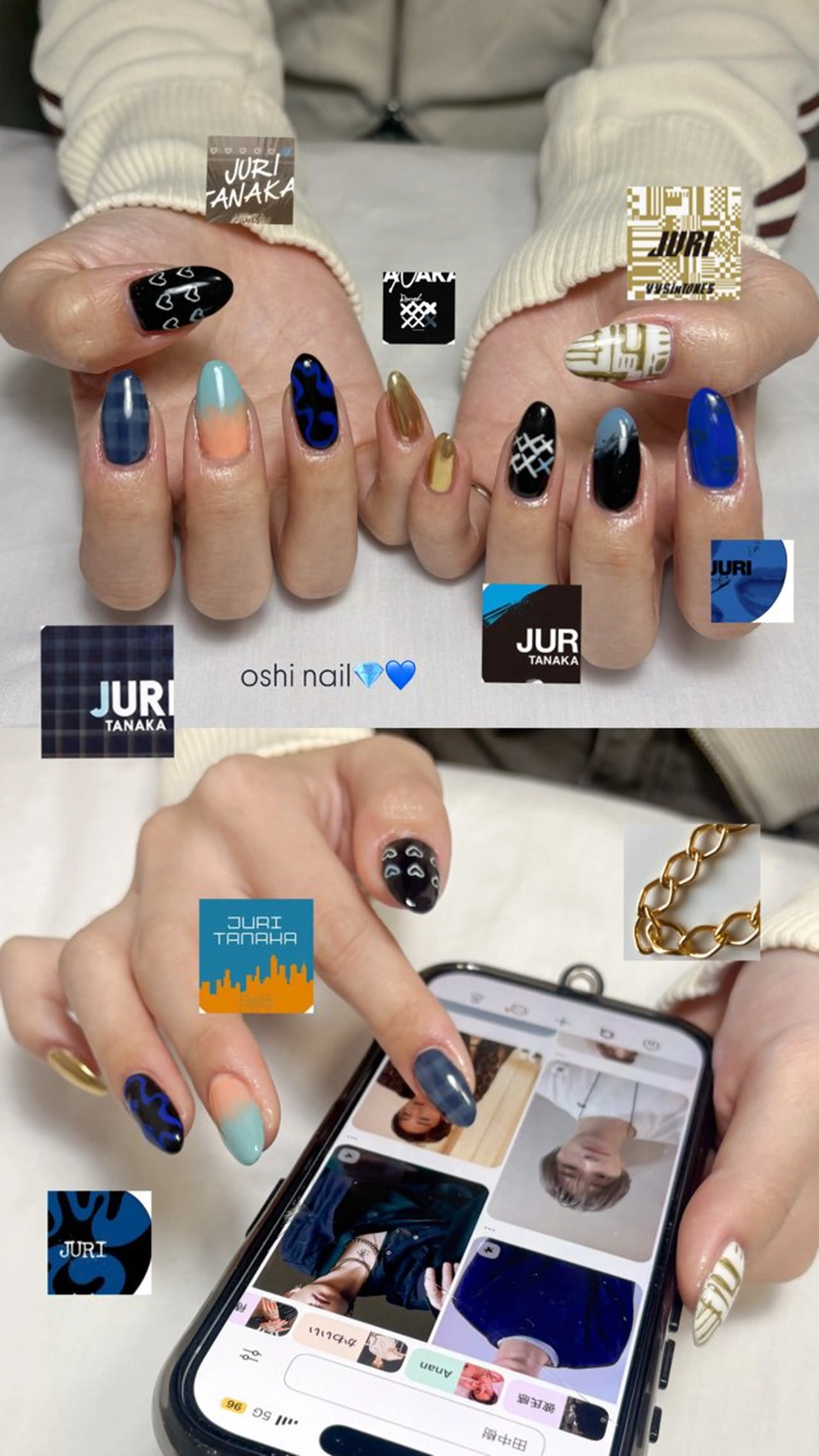 ネイル ハンドネイル liulu nailのネイルデザイン