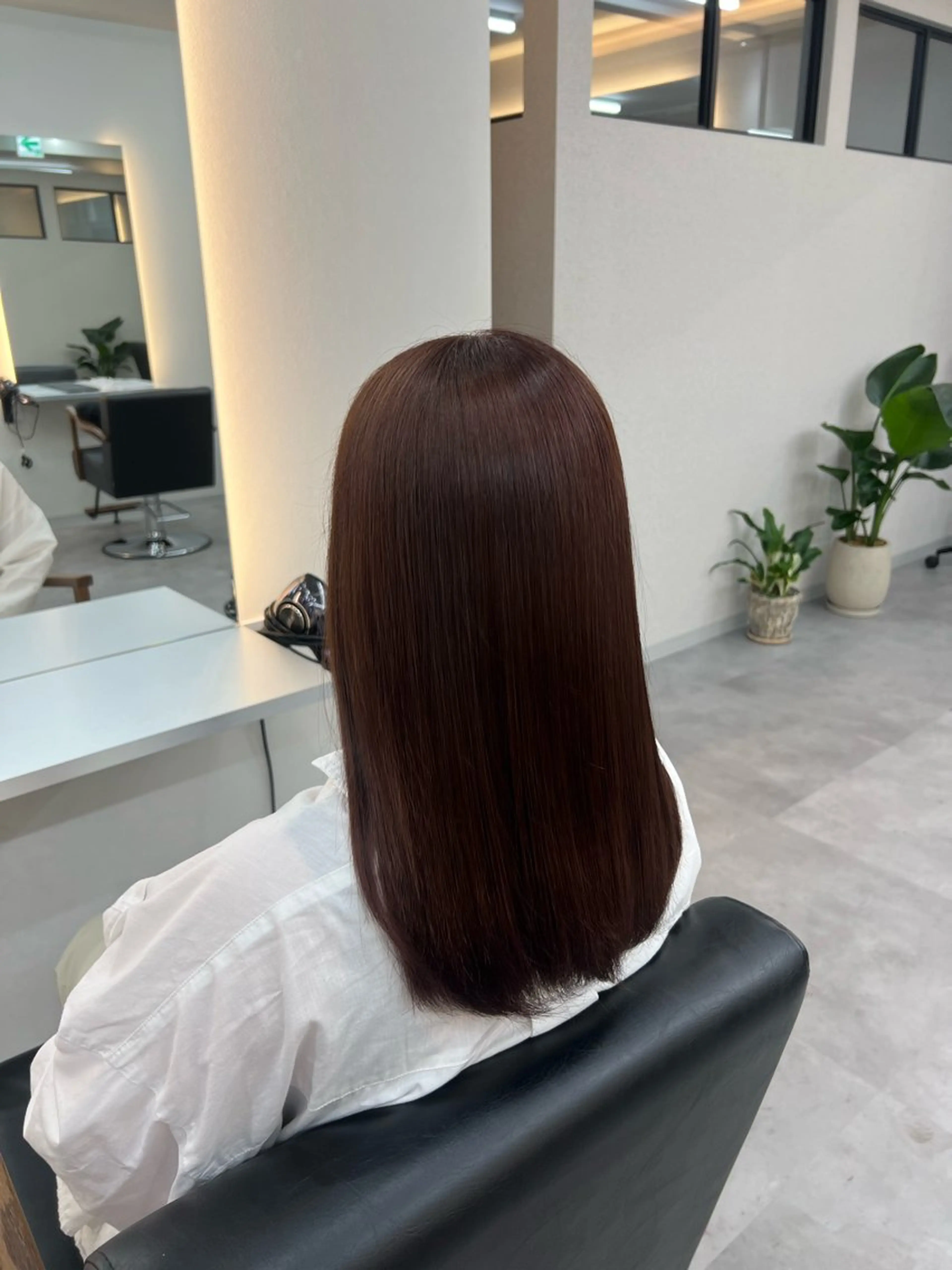 セミロング RIENS Xrea nanamiのヘアスタイル