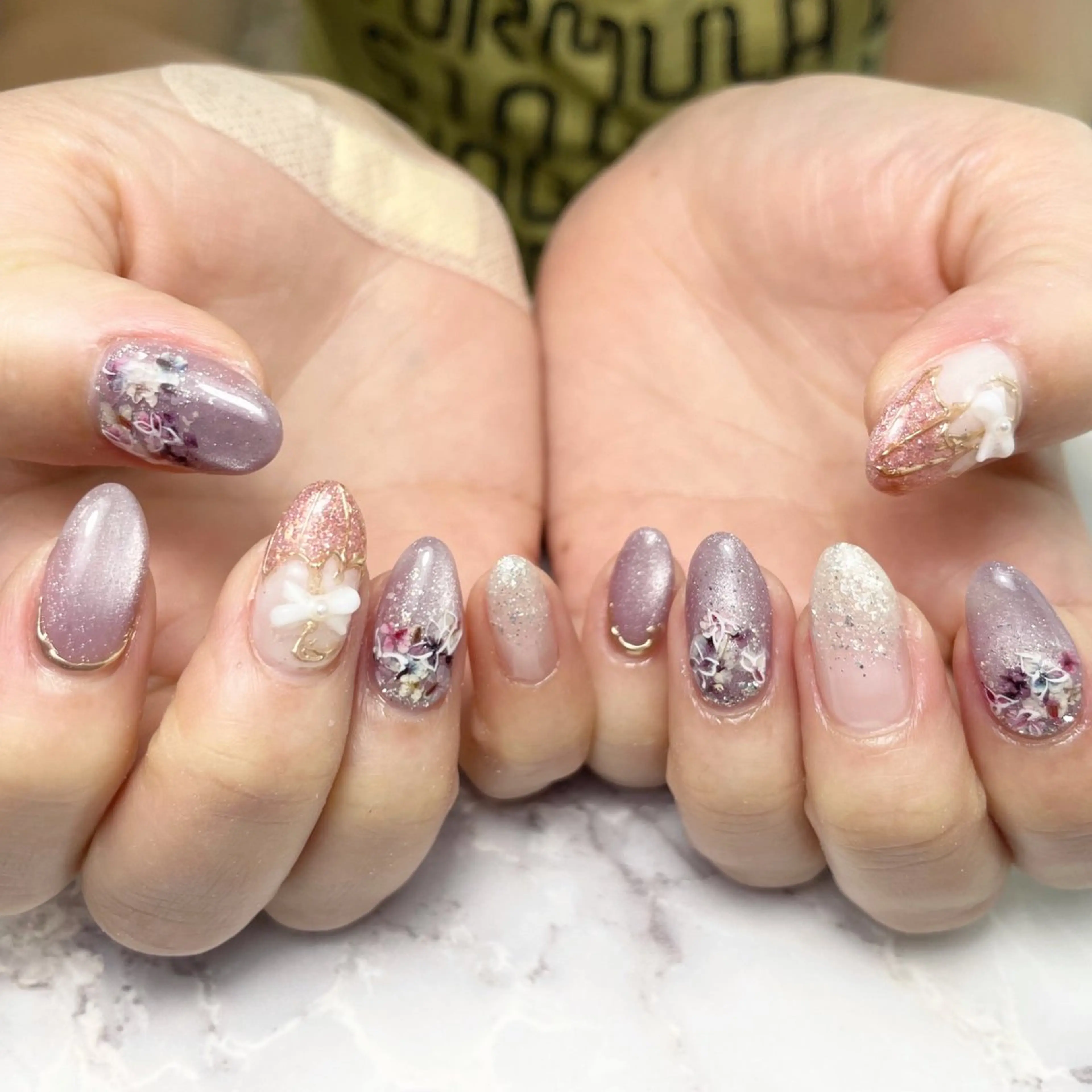 ネイル ハンドネイル BLANCEnail所属・BLANCnail yuuのネイルデザイン
