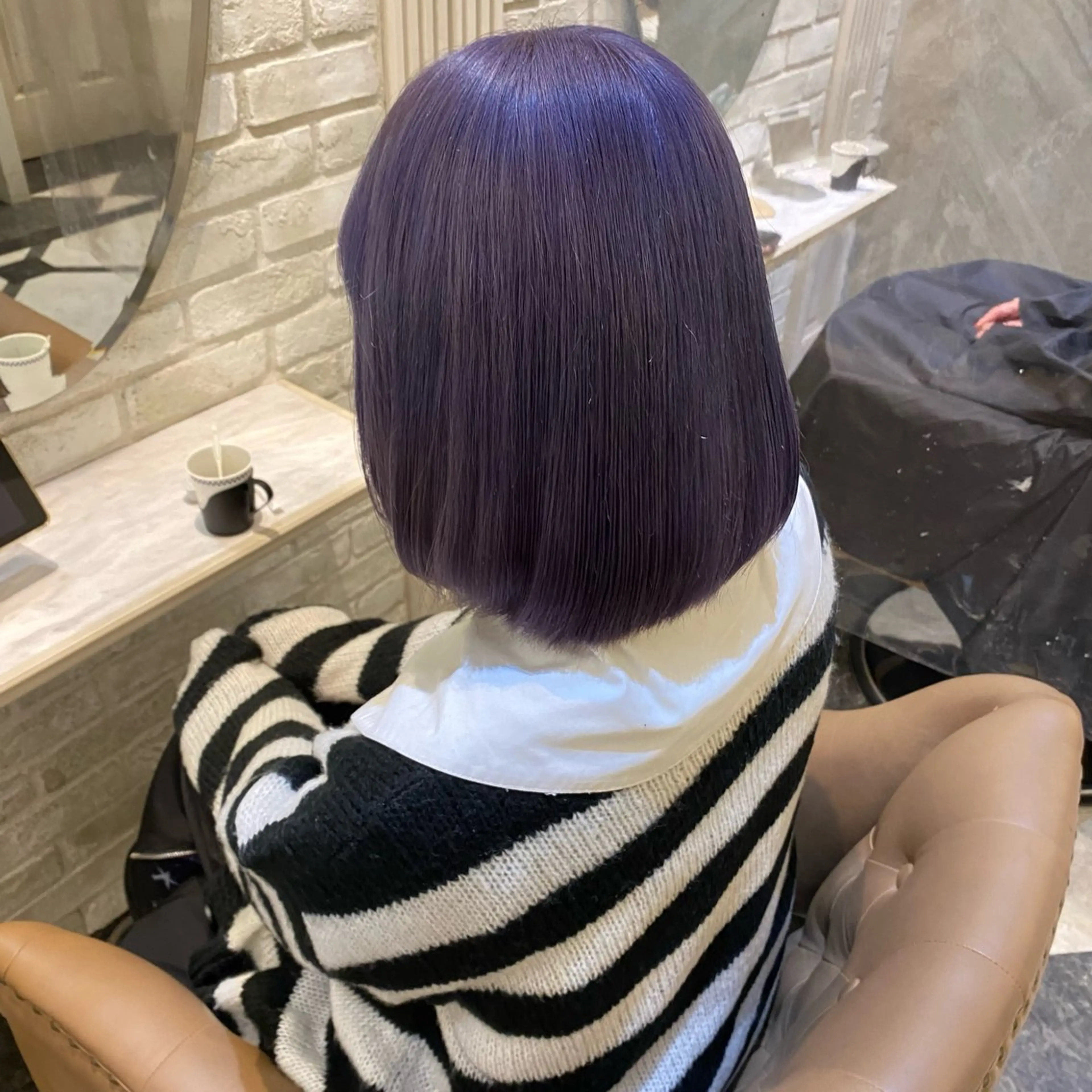 ミディアム カラー Blanche by artina川崎店所属・ゆう🫧 透明感/ハイトーンのヘアスタイル