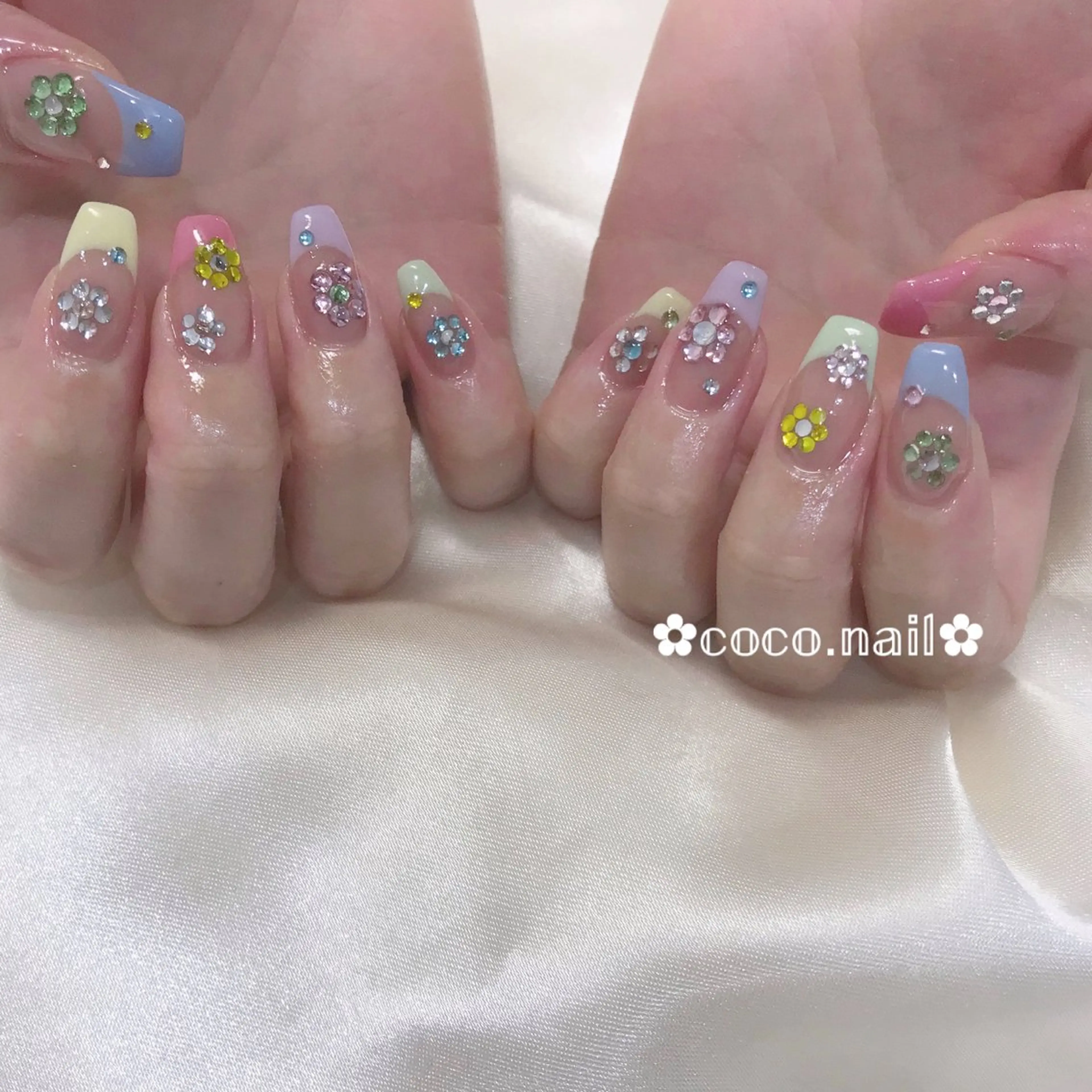 ネイル ハンドネイル lili.nail y2k/ワンホンのネイルデザイン