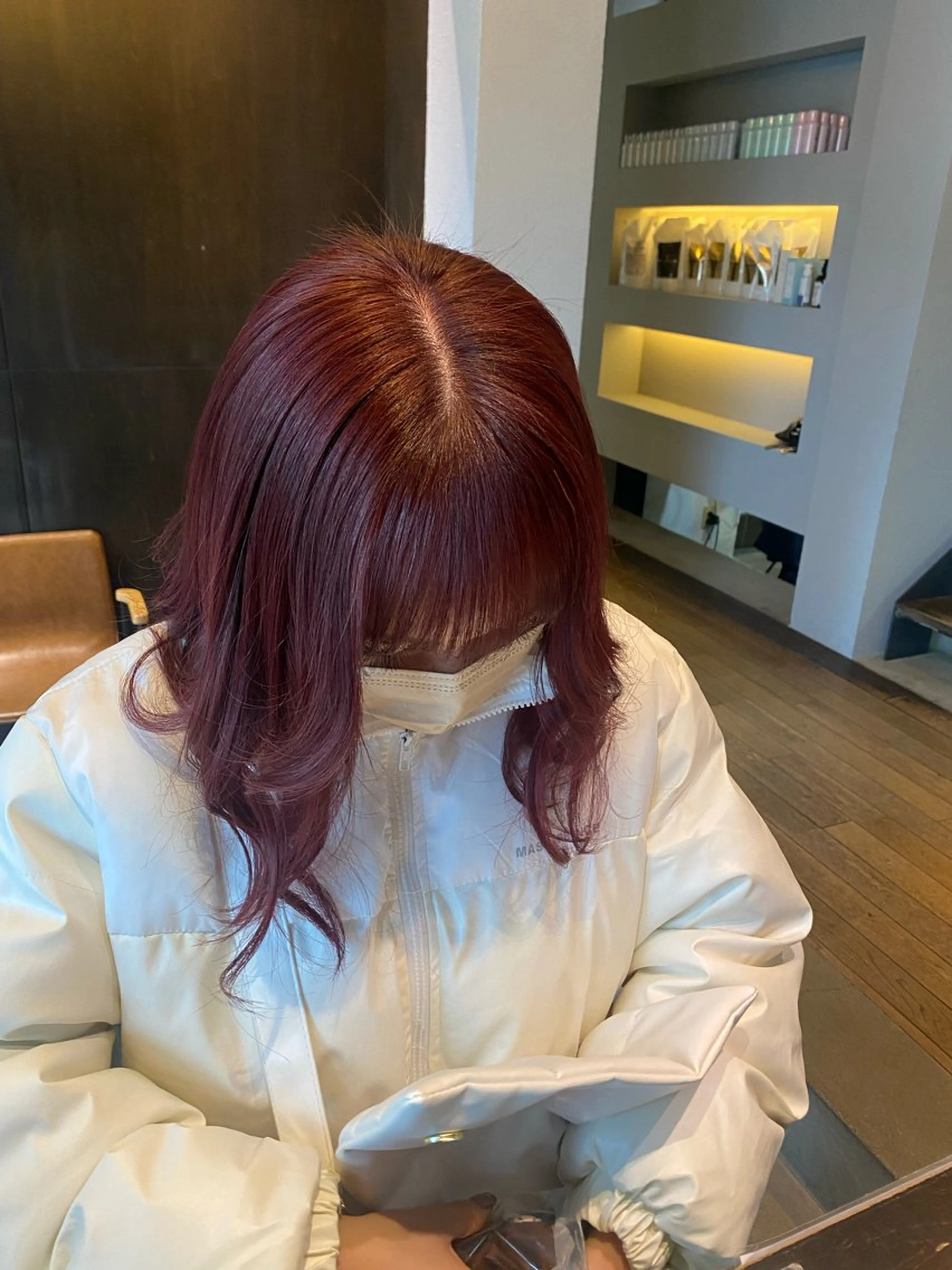 ミディアム 【nui 茨木】 原田美紅のヘアスタイル