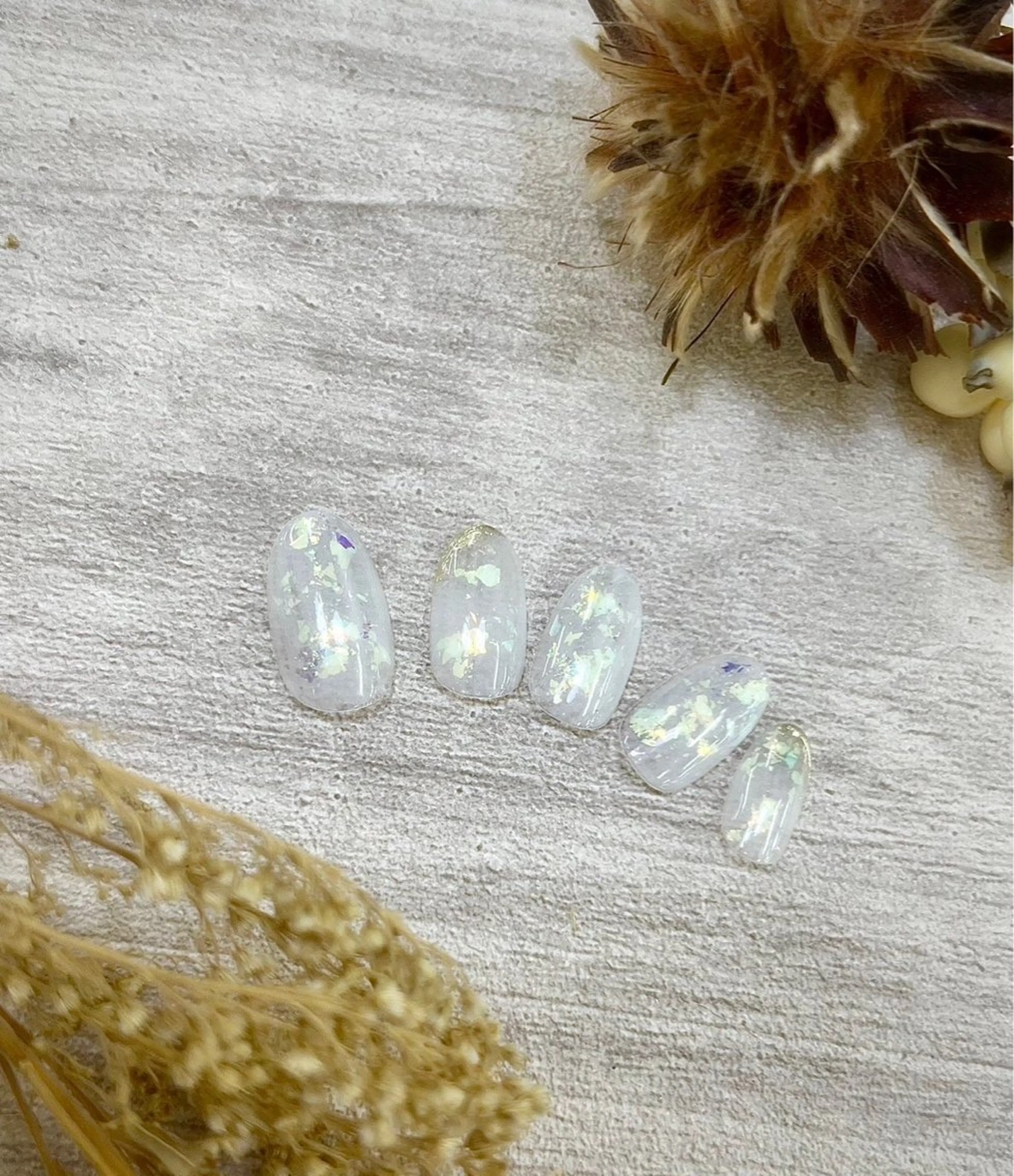 ネイル アートネイル ニュアンスネイル ネイルチップ ⭐︎休業中の練習⭐︎ JNA認定講師髙橋のネイルデザイン