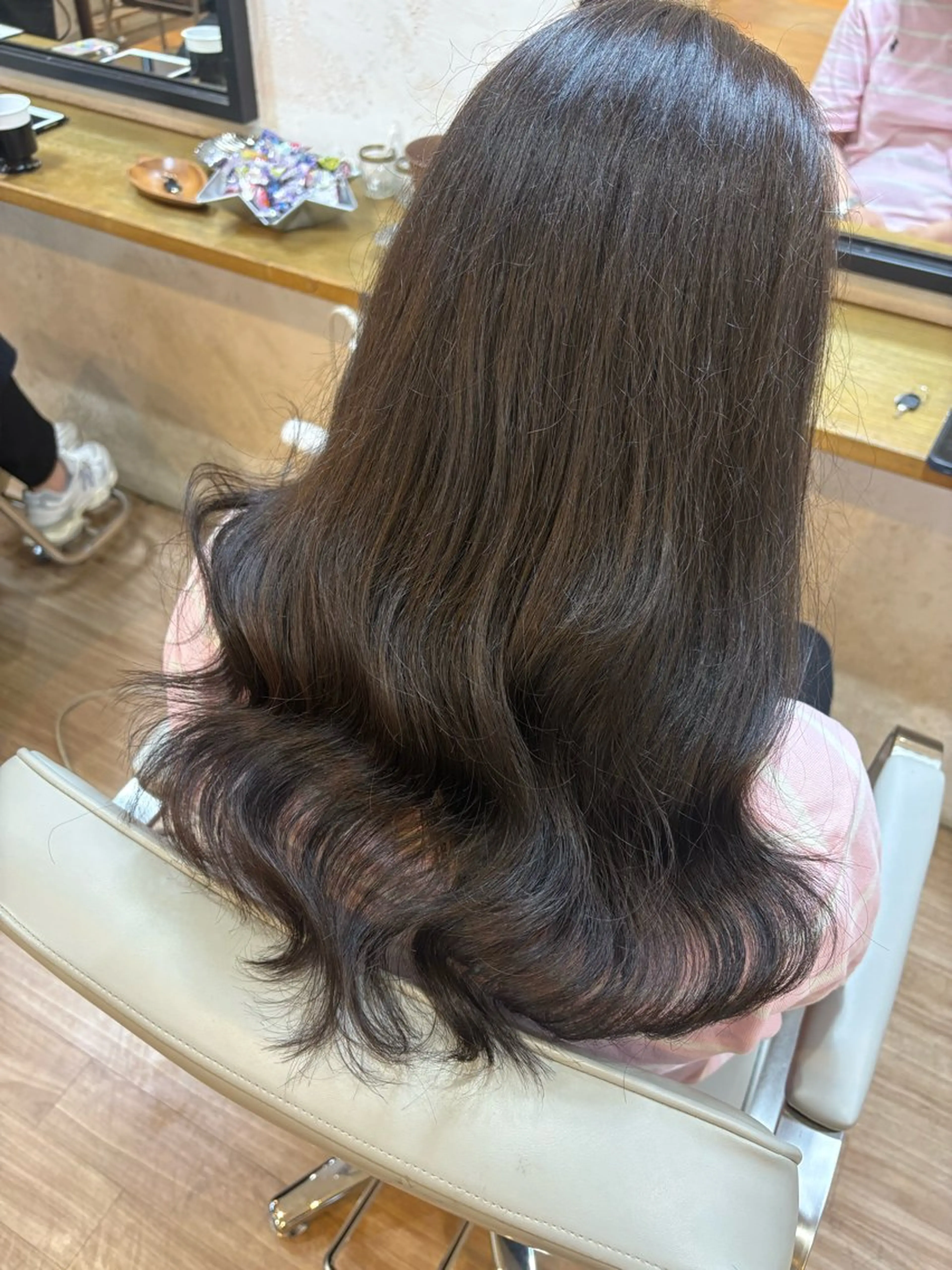 ロング ヘアカラー IRICO たまプラーザ所属・韓国ヘアー🇰🇷 MIWAのヘアスタイル