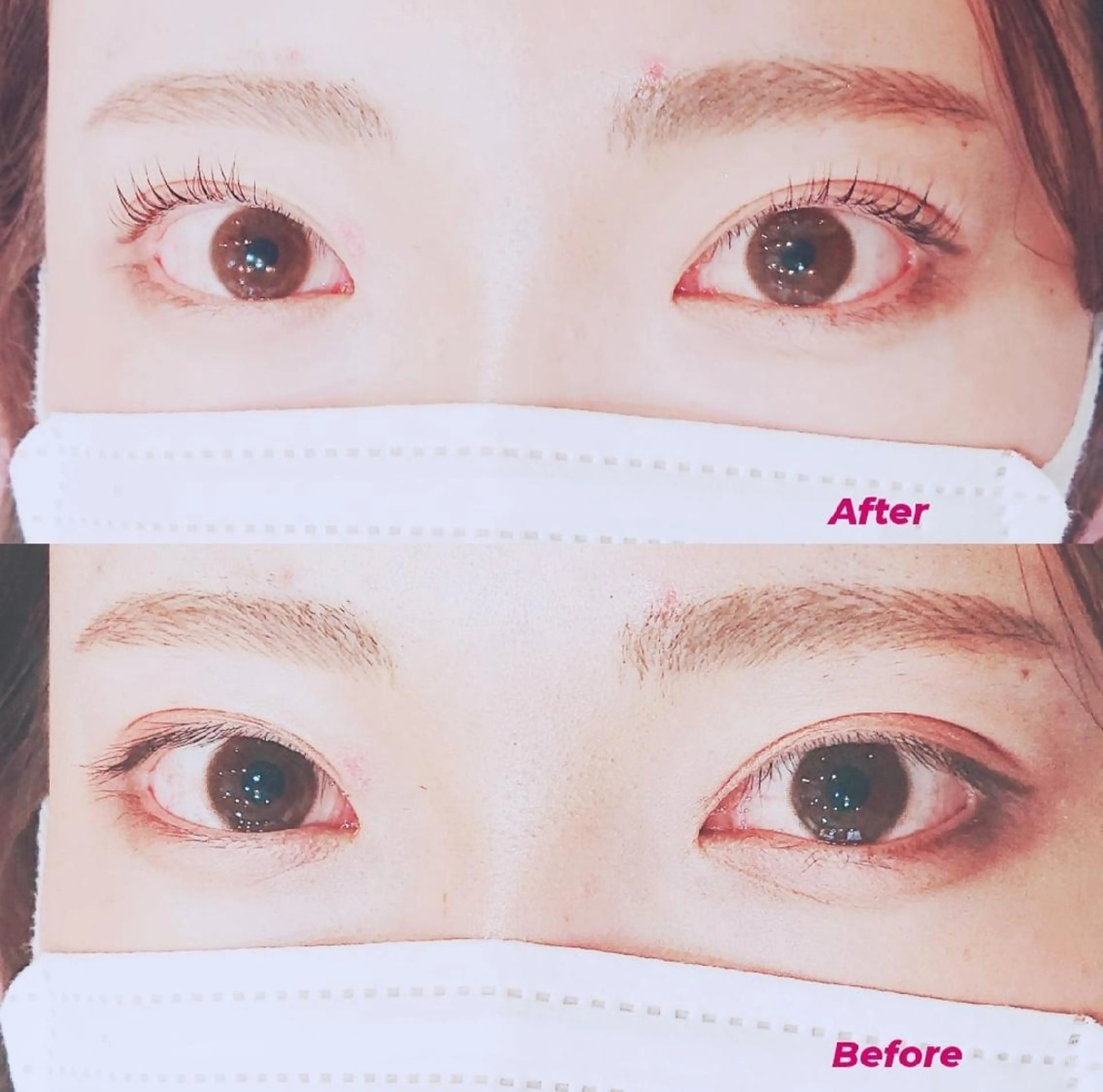 マツエク・マツパ パリジェンヌラッシュリフト 山田 さゆりのマツエク・マツパデザイン