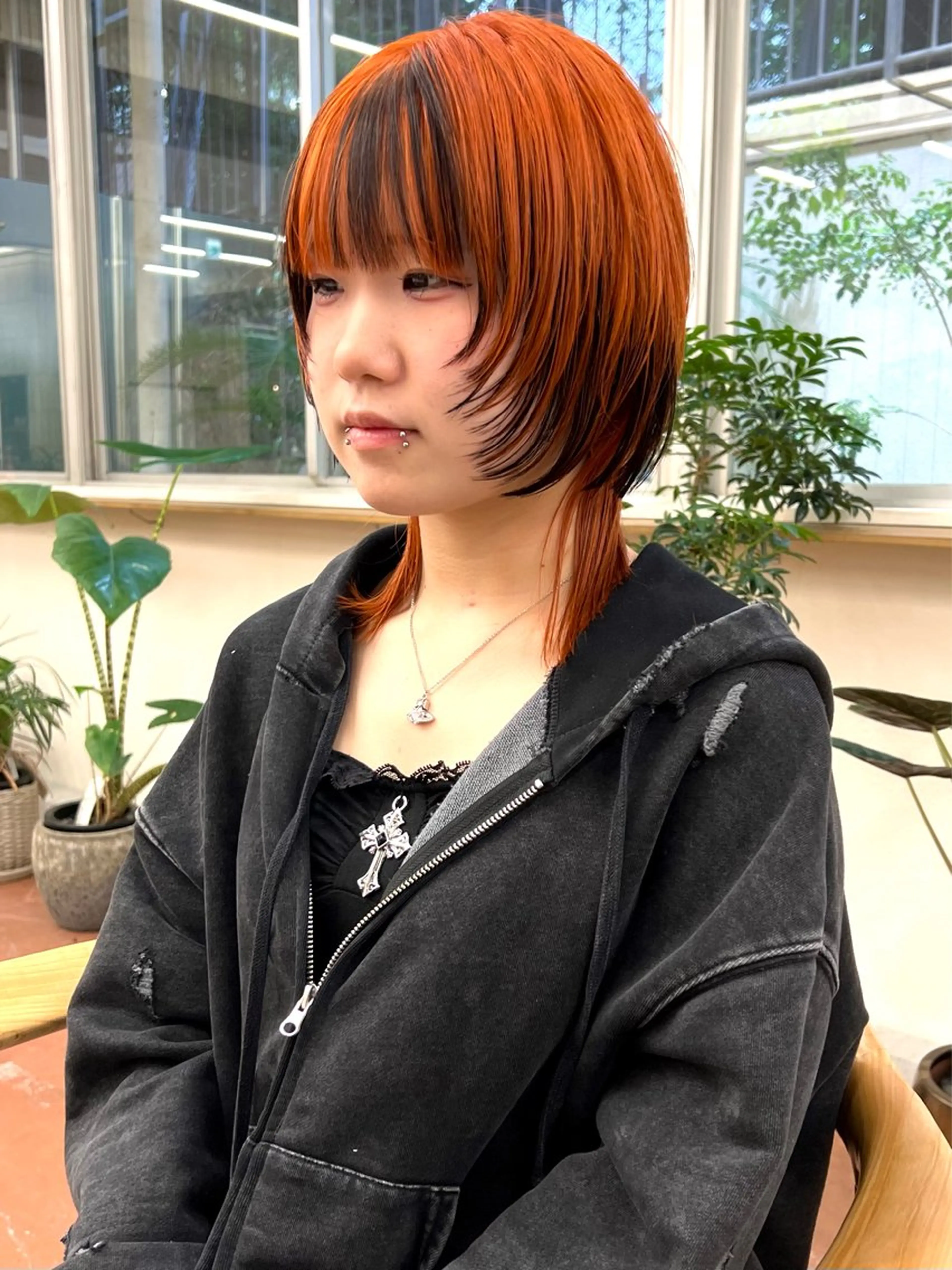 ショート カラー カット ヘアカラー トリートメント 矢場町/栄/上前津/ 佐藤祐希のヘアスタイル