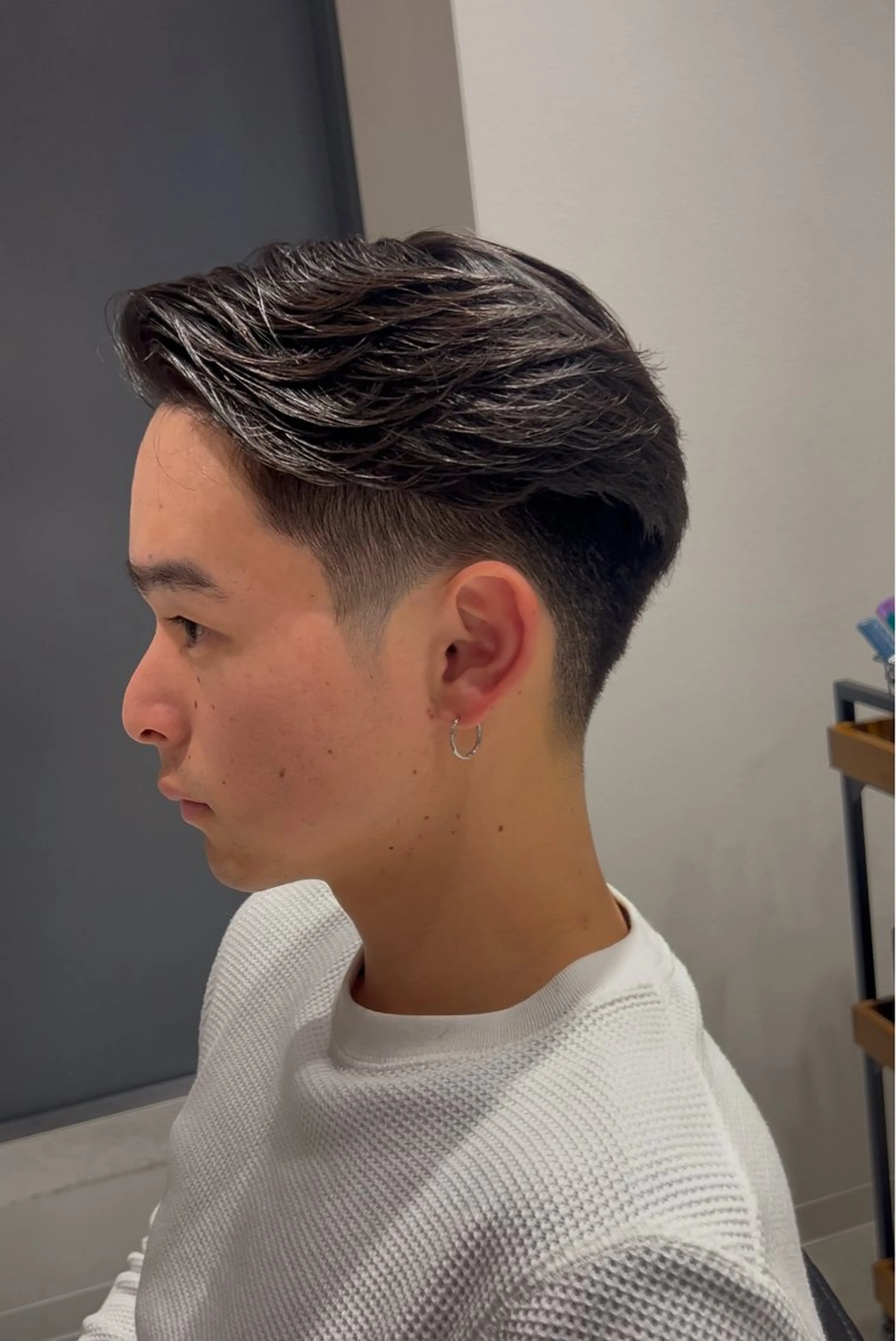 ショート パーマ メンズ GROOMER/S TOKYO 渋谷店所属・石丸 聖のヘアスタイル