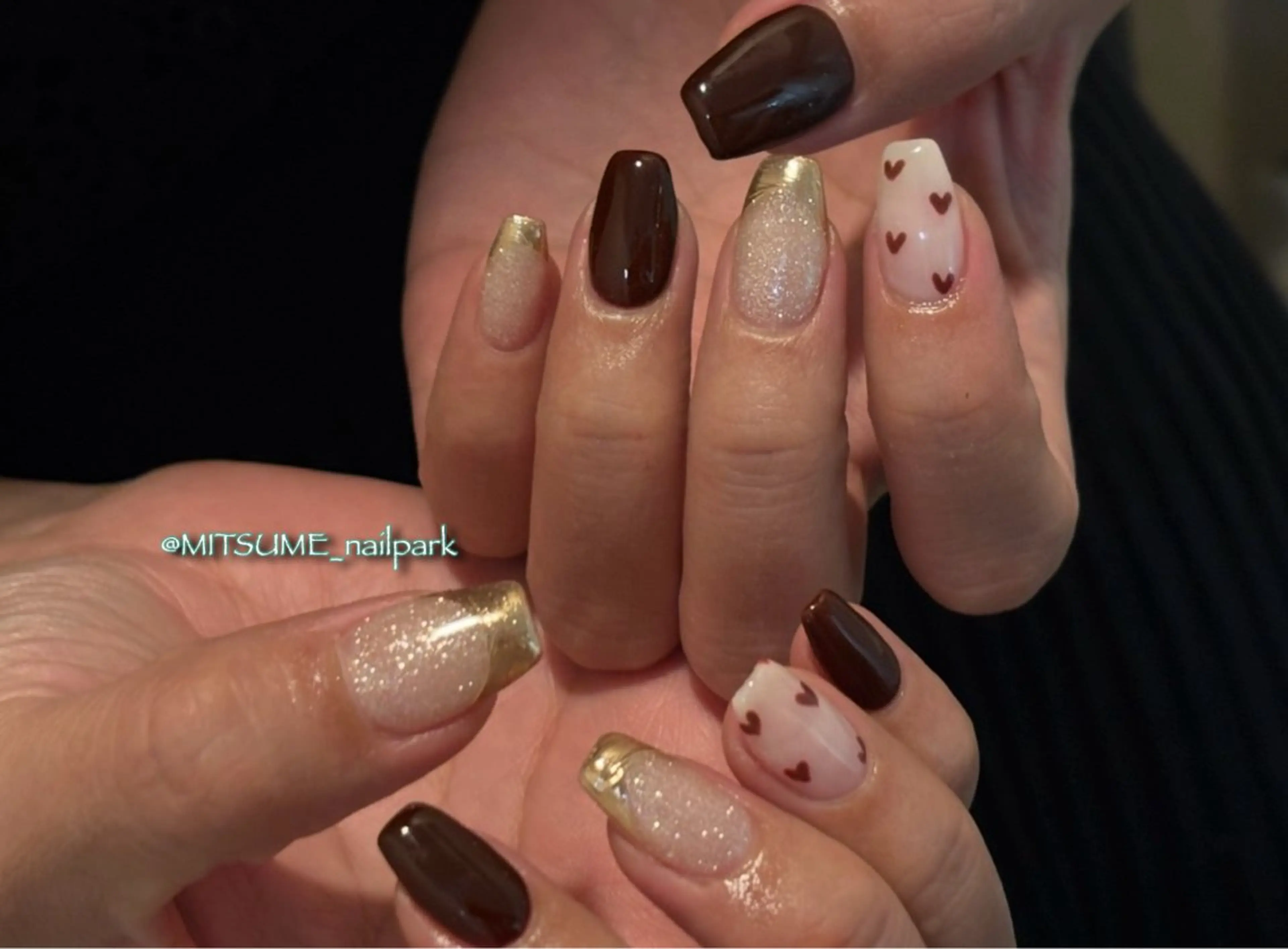 ネイル アートネイル nailpark_ MITSUMEのネイルデザイン